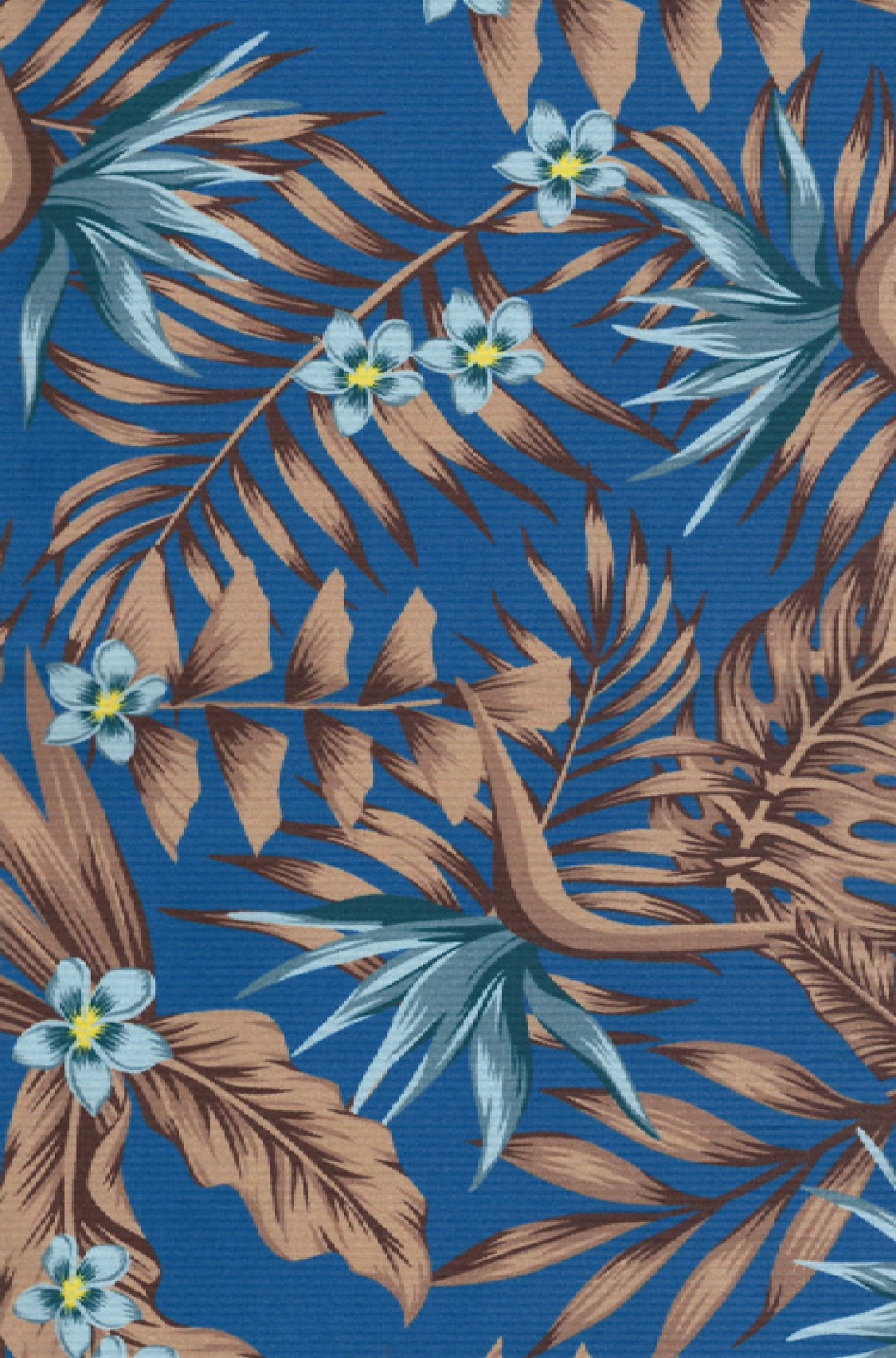 Camisa havaiana Baccus - Azul