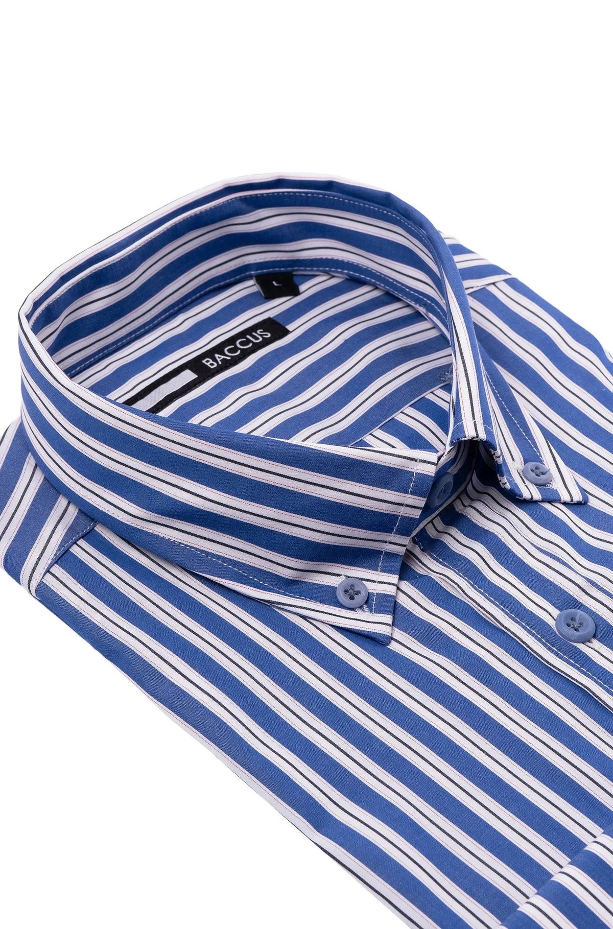 Men's striped shirt - Navy