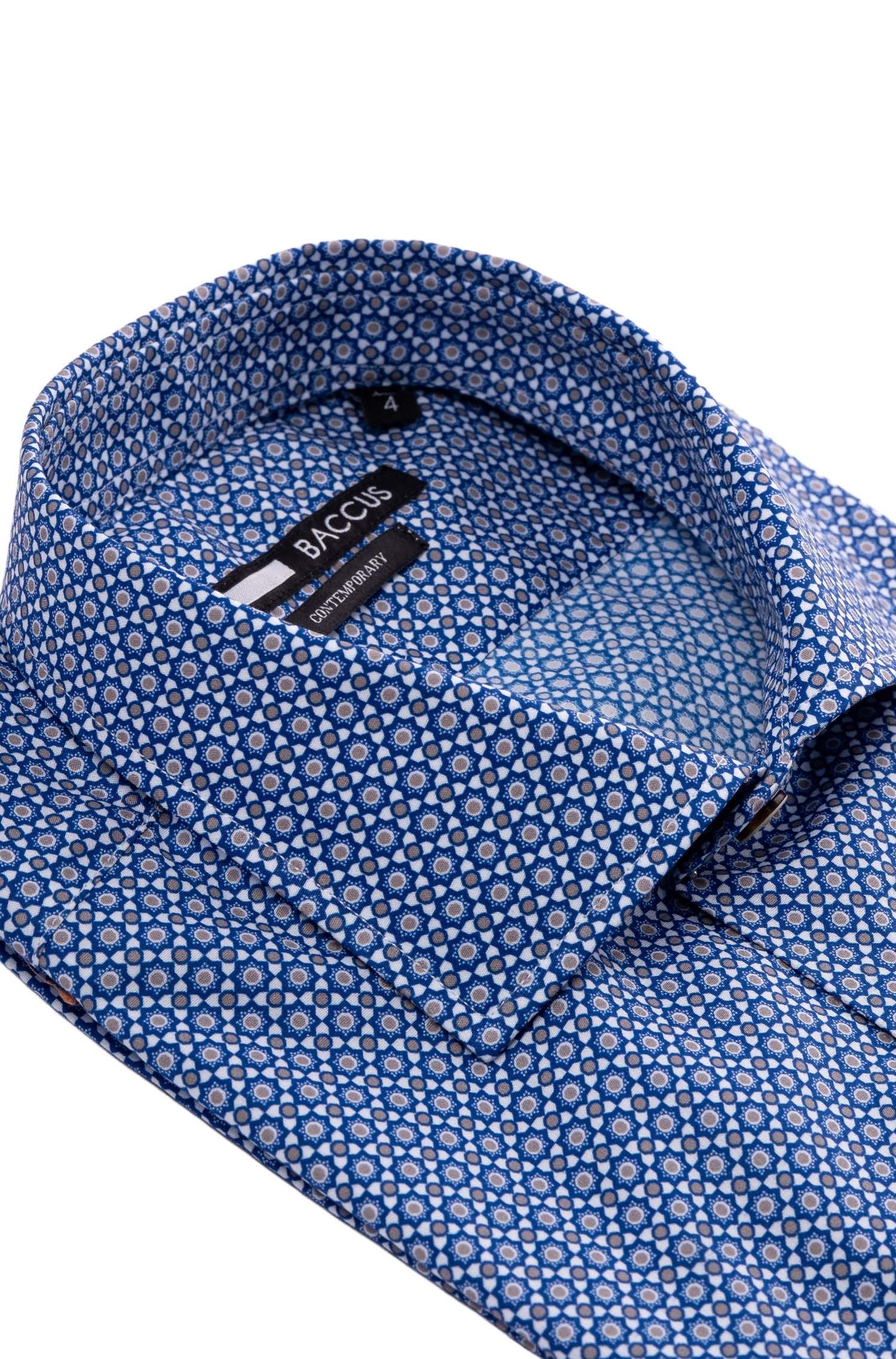 Camisa Fit Contemporary - Azul
