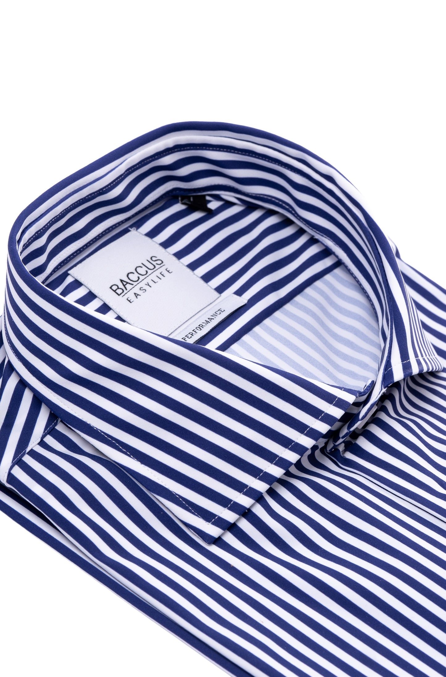 Camisa com riscas - Azul