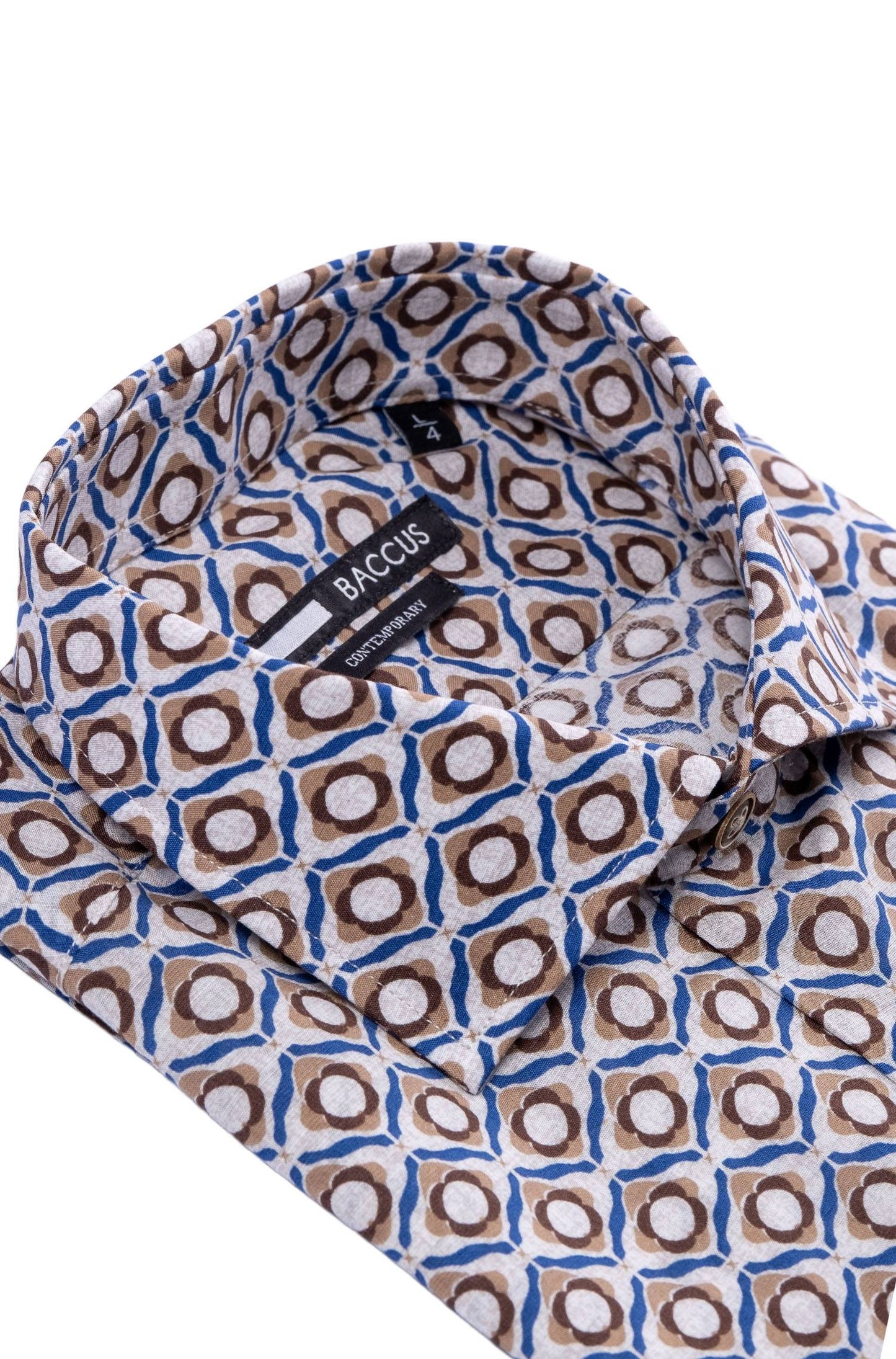 Baccus printed shirt - Beige