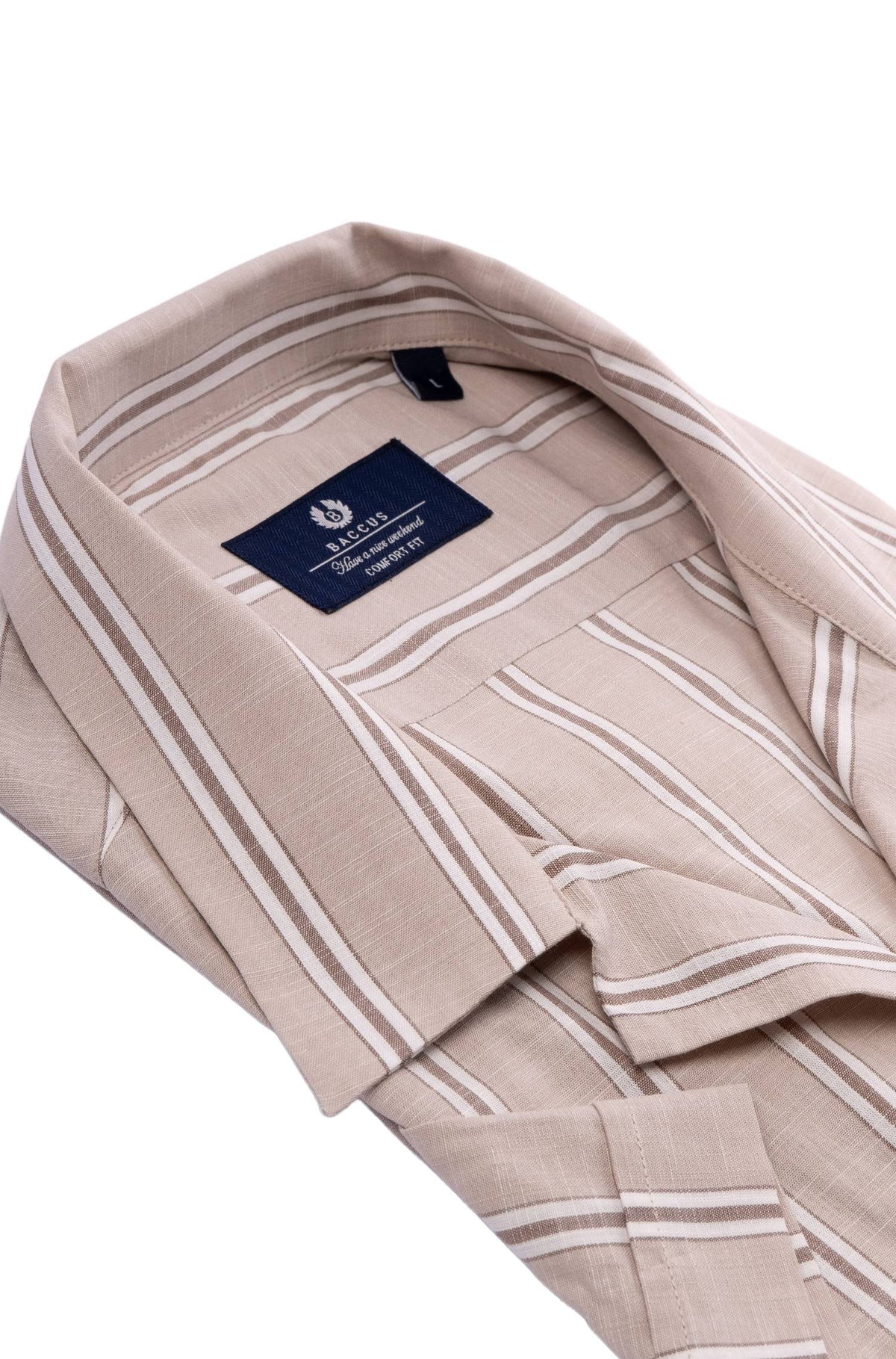 Baccus Hawaiian shirt - Beige