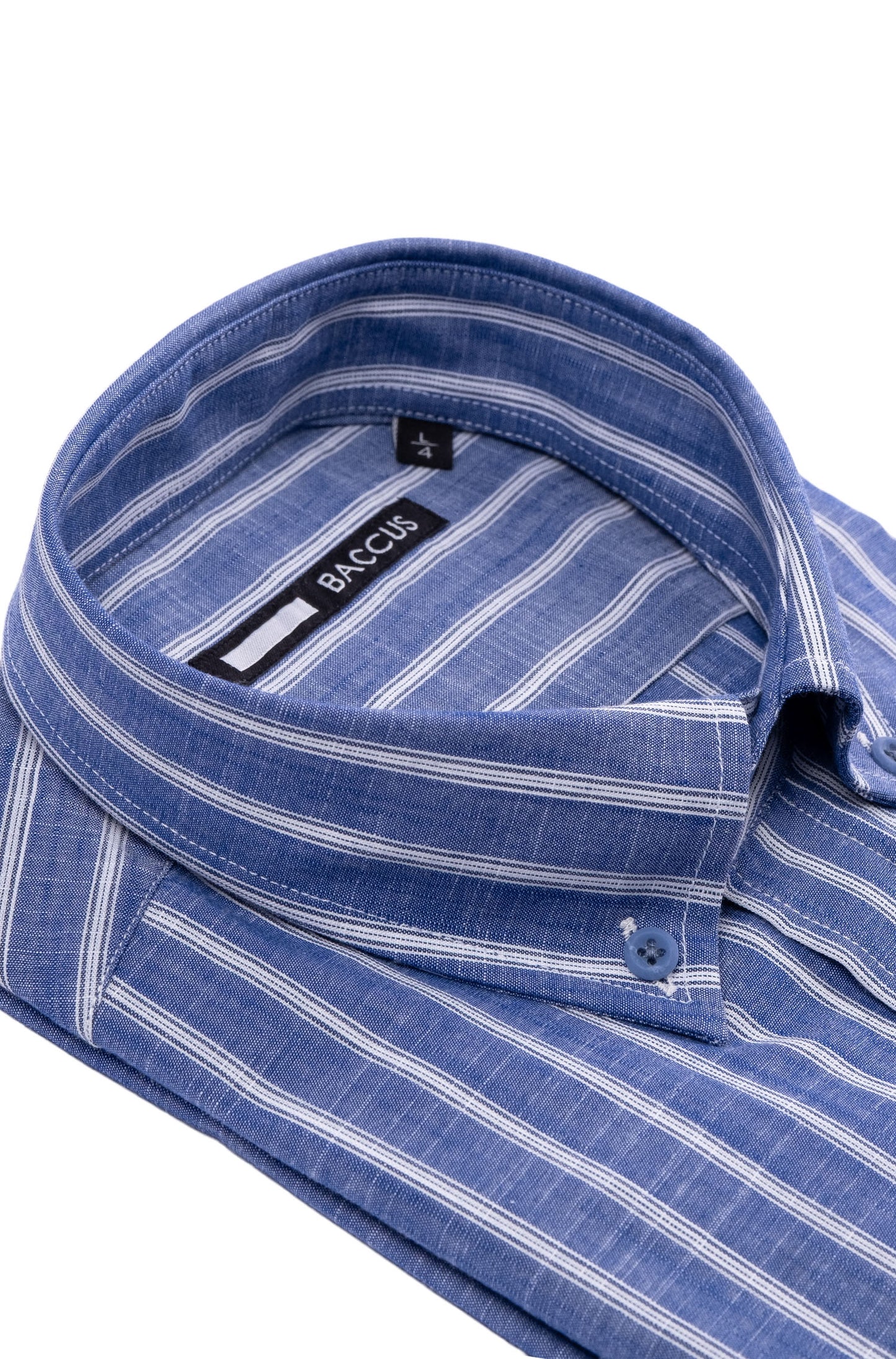 Camisa fit regular - Azul
