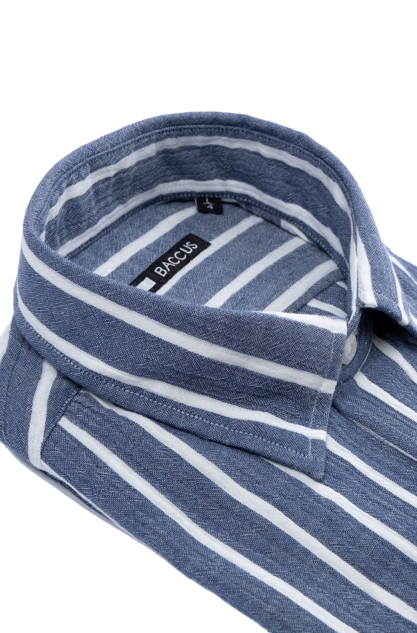 Camisa fit regular - Azul