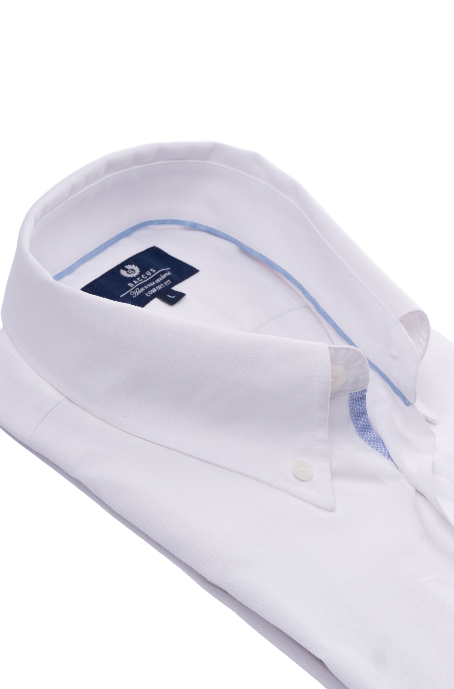 Camisa Fit Regular - Azul