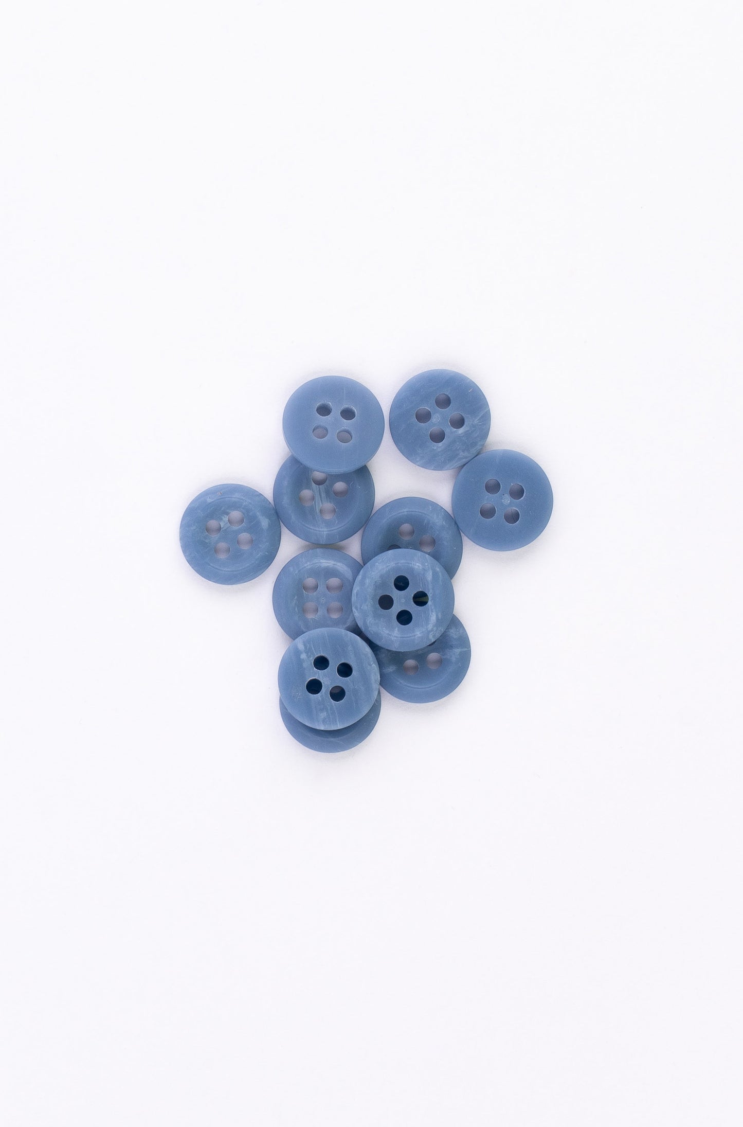 Blue buttons