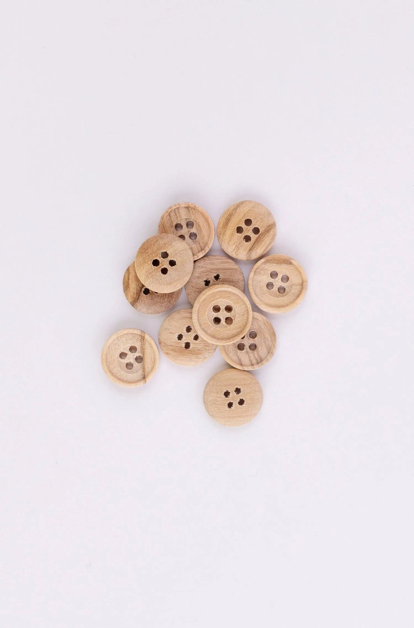Wooden button