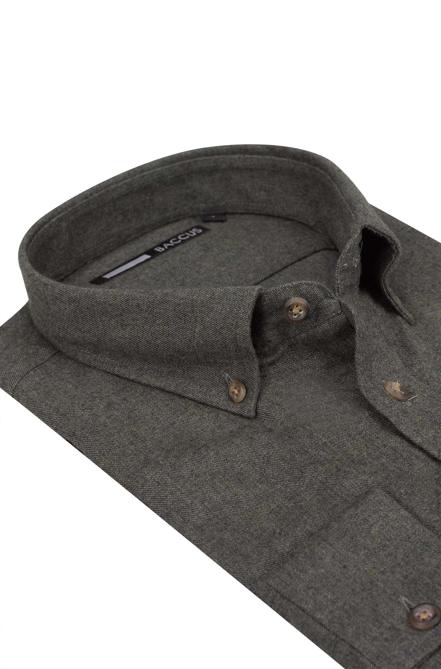 Camisa lisa para homem - Verde