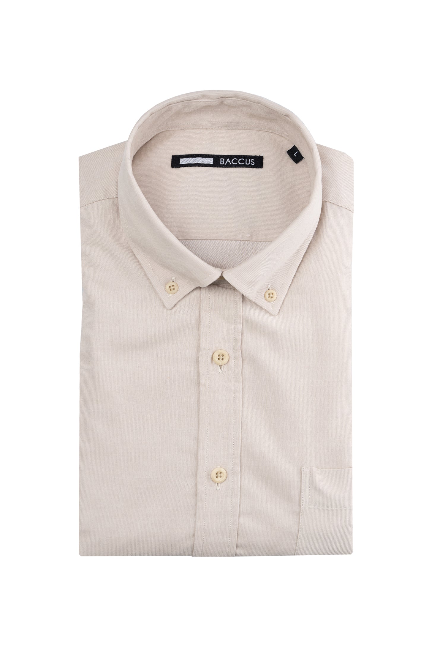 Camisa de homem bombazine - Bege