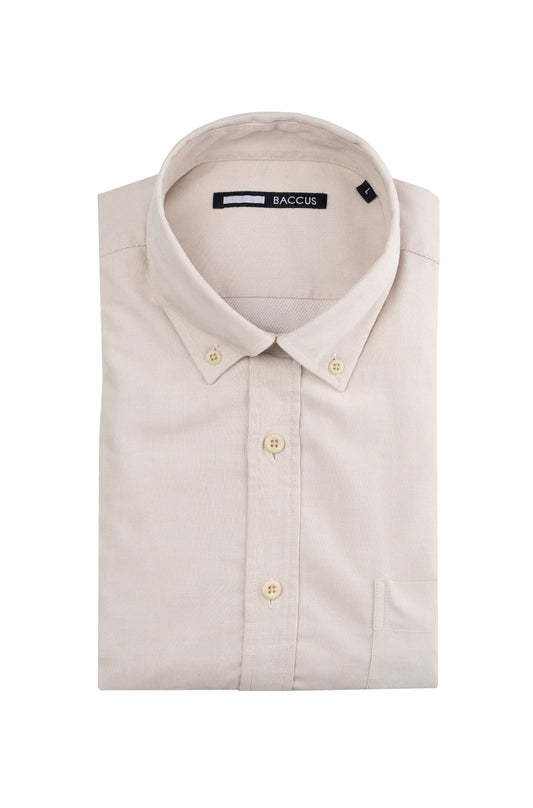 Camisa de homem bombazine - Bege