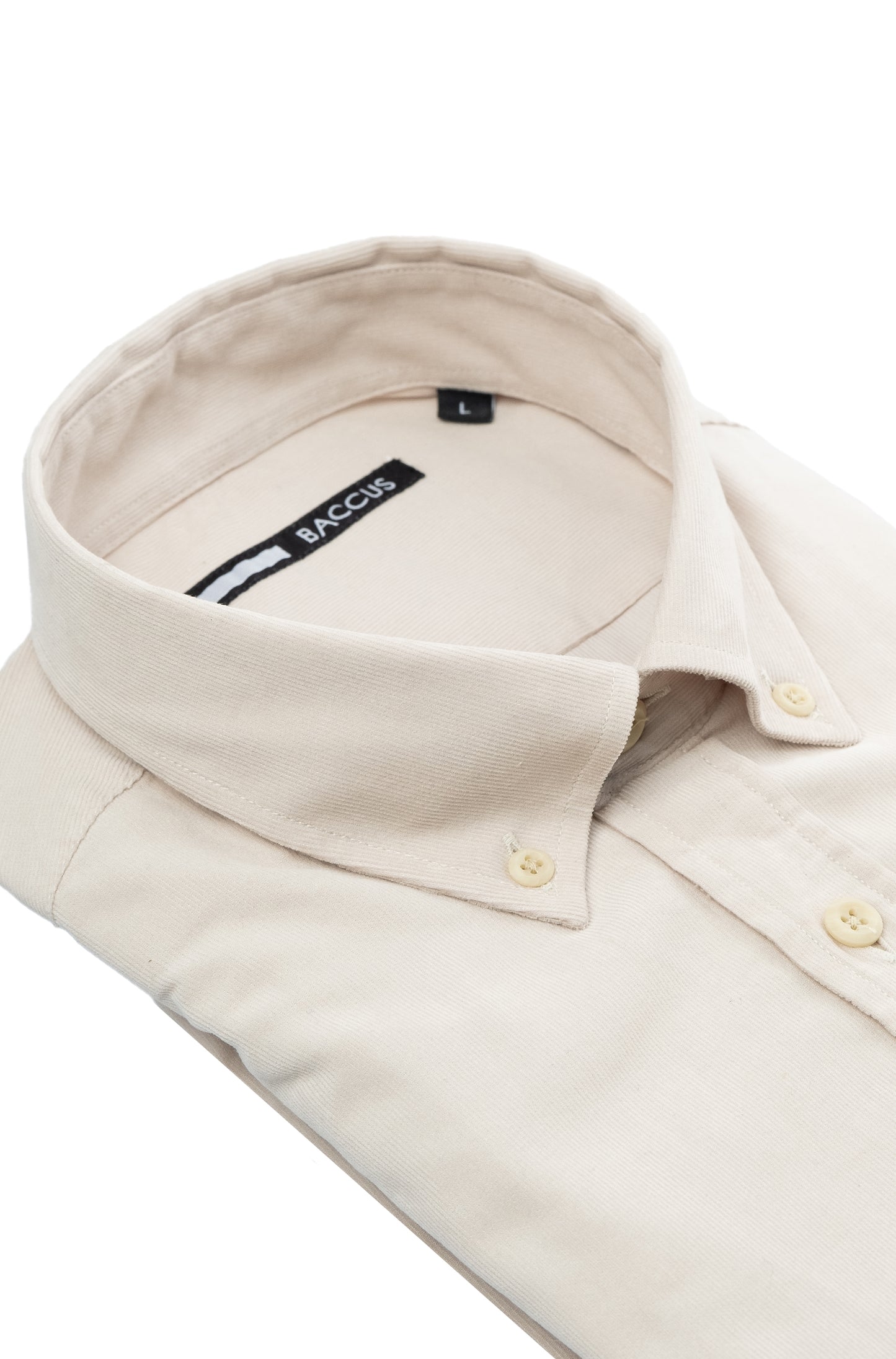 Camisa de homem bombazine - Bege