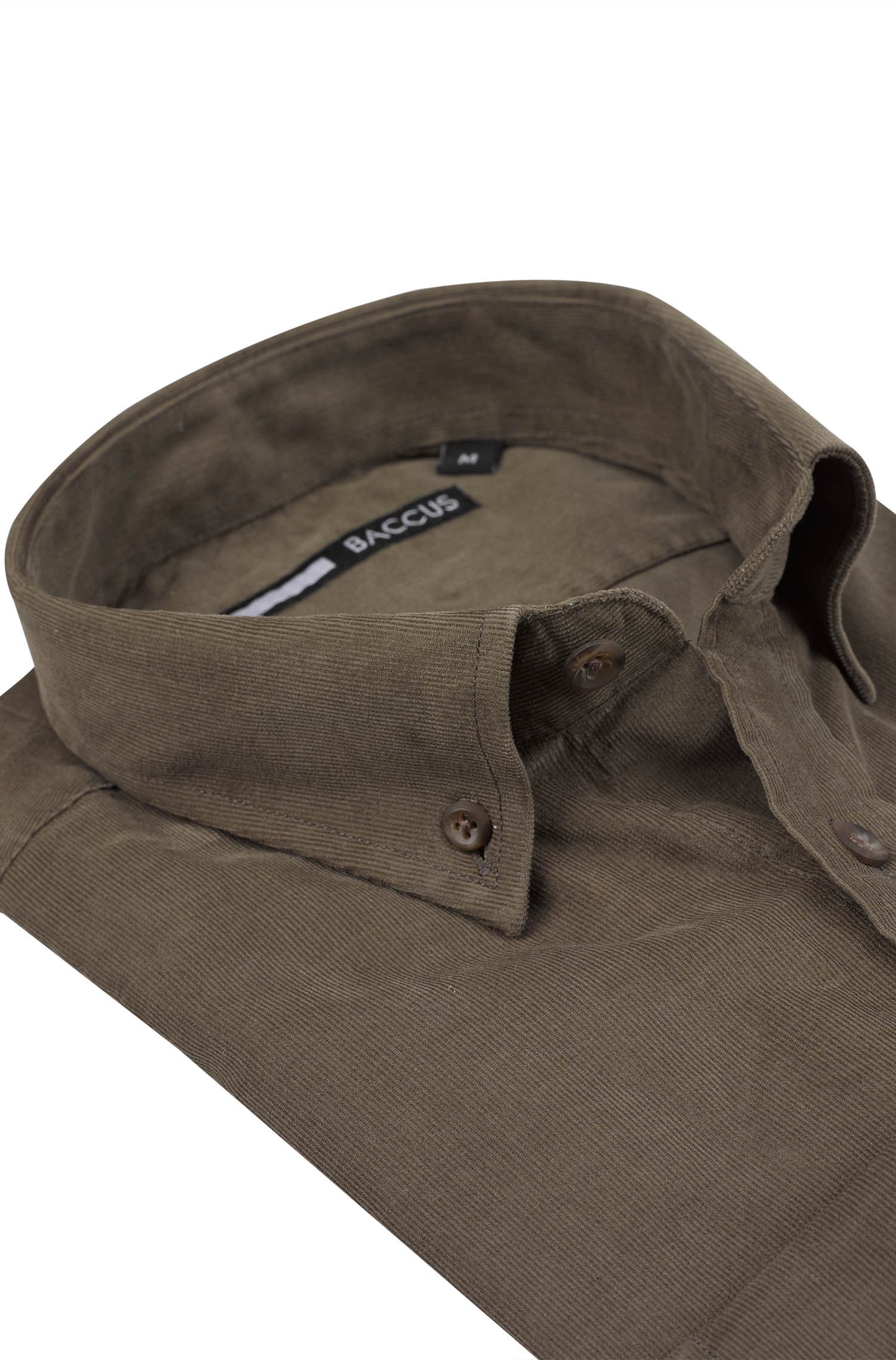 Men's corduroy shirt - Green