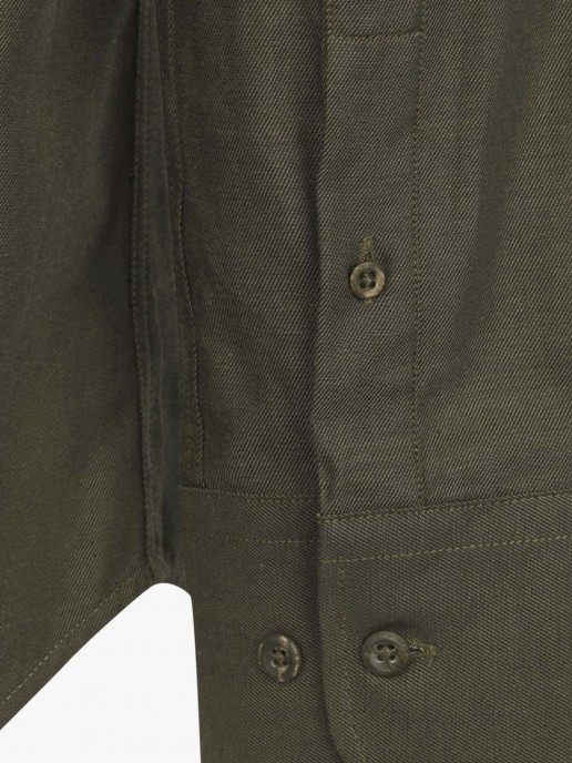 Camisa lisa para homem - Verde