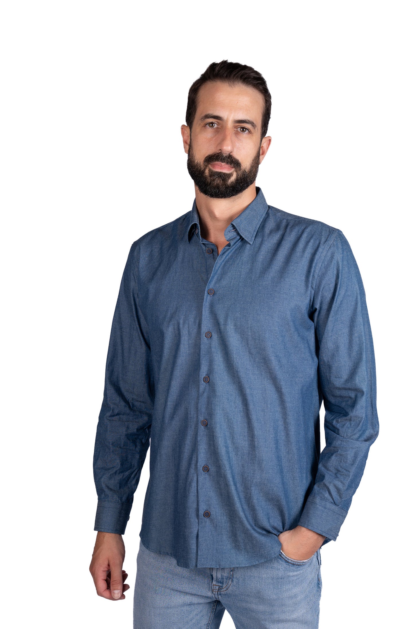 Denim shirt - Blue