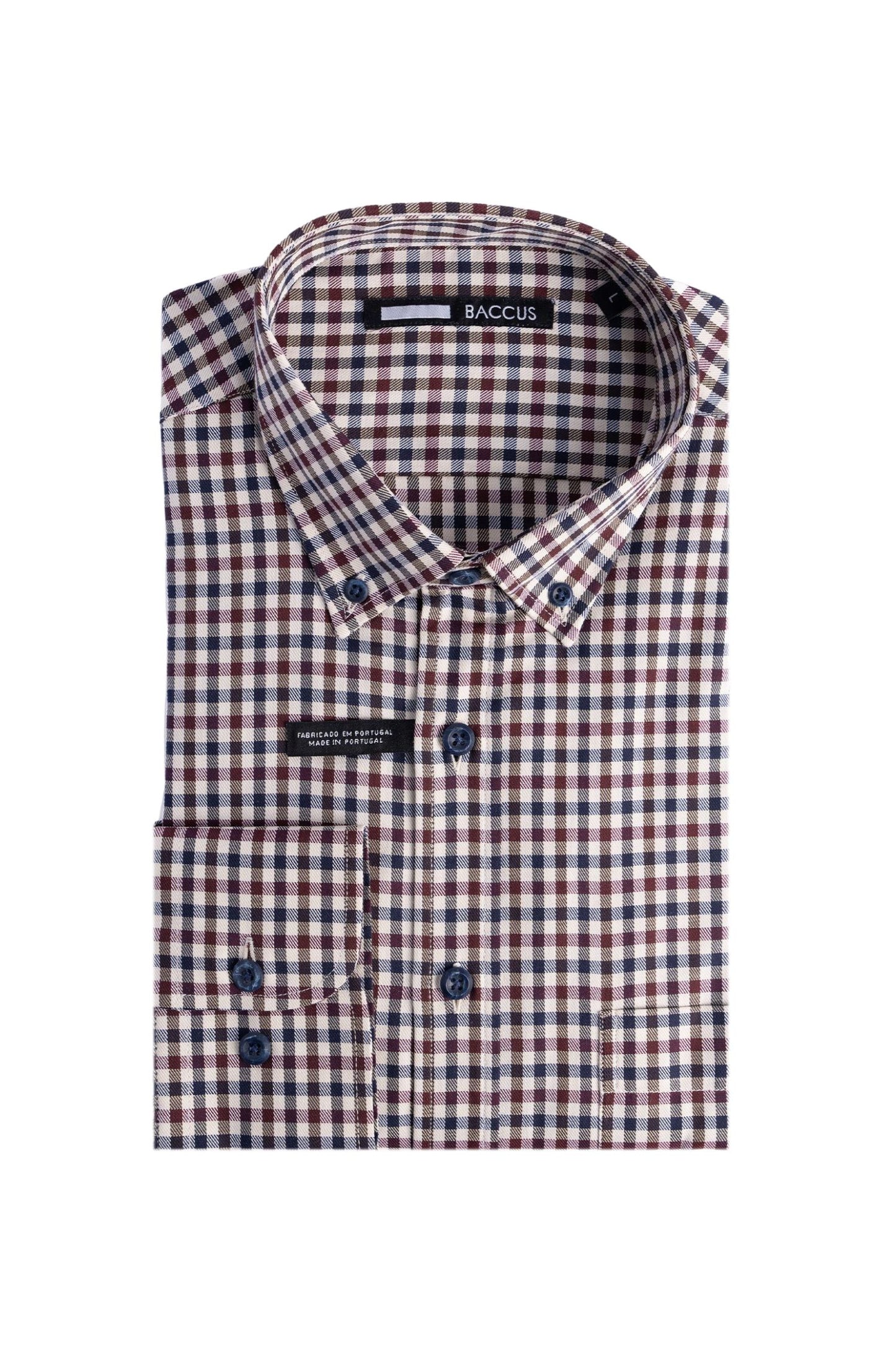 Camisa homem em xadrez - Verde