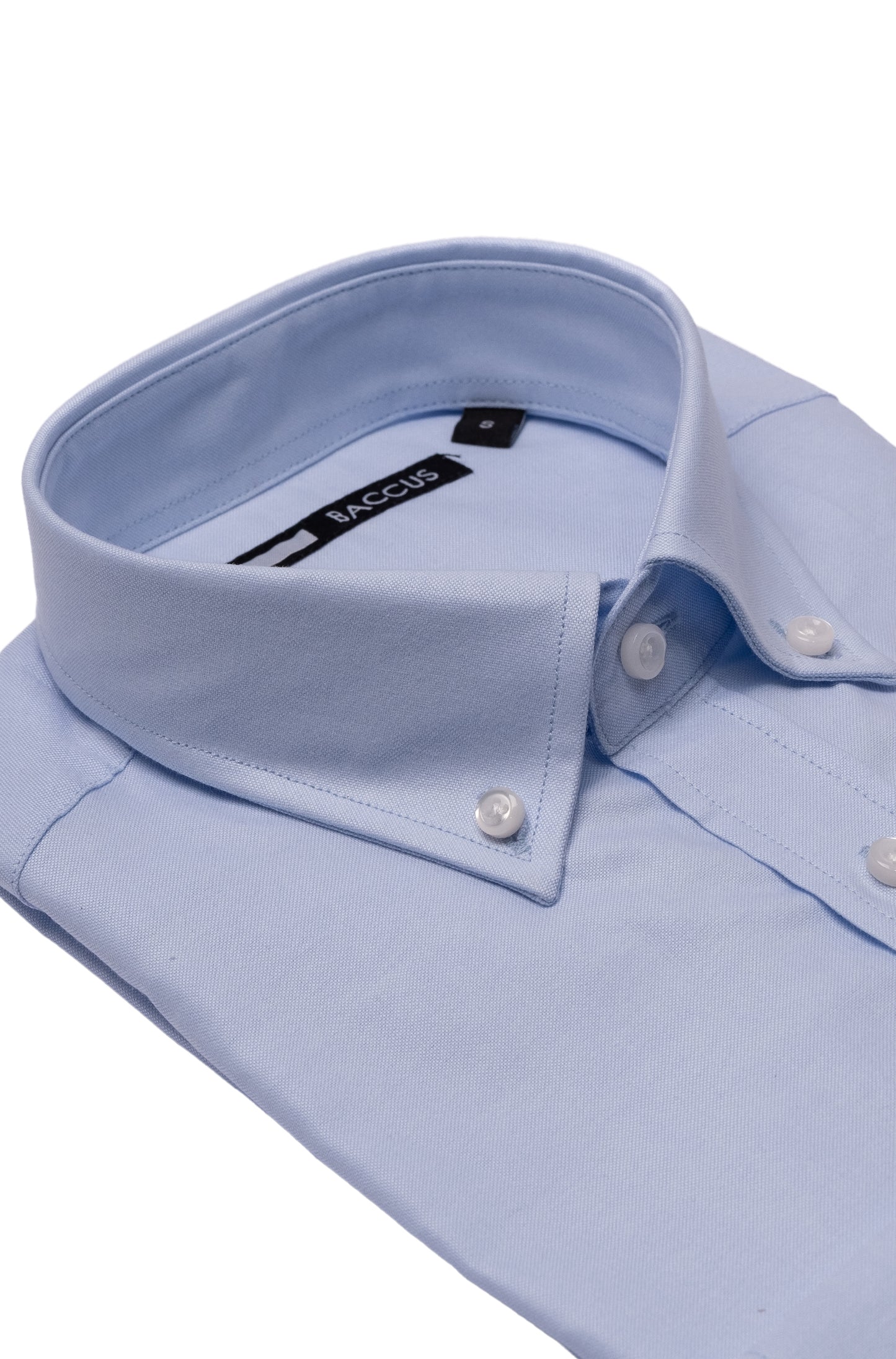 Camisa algodão GOTS - Azul