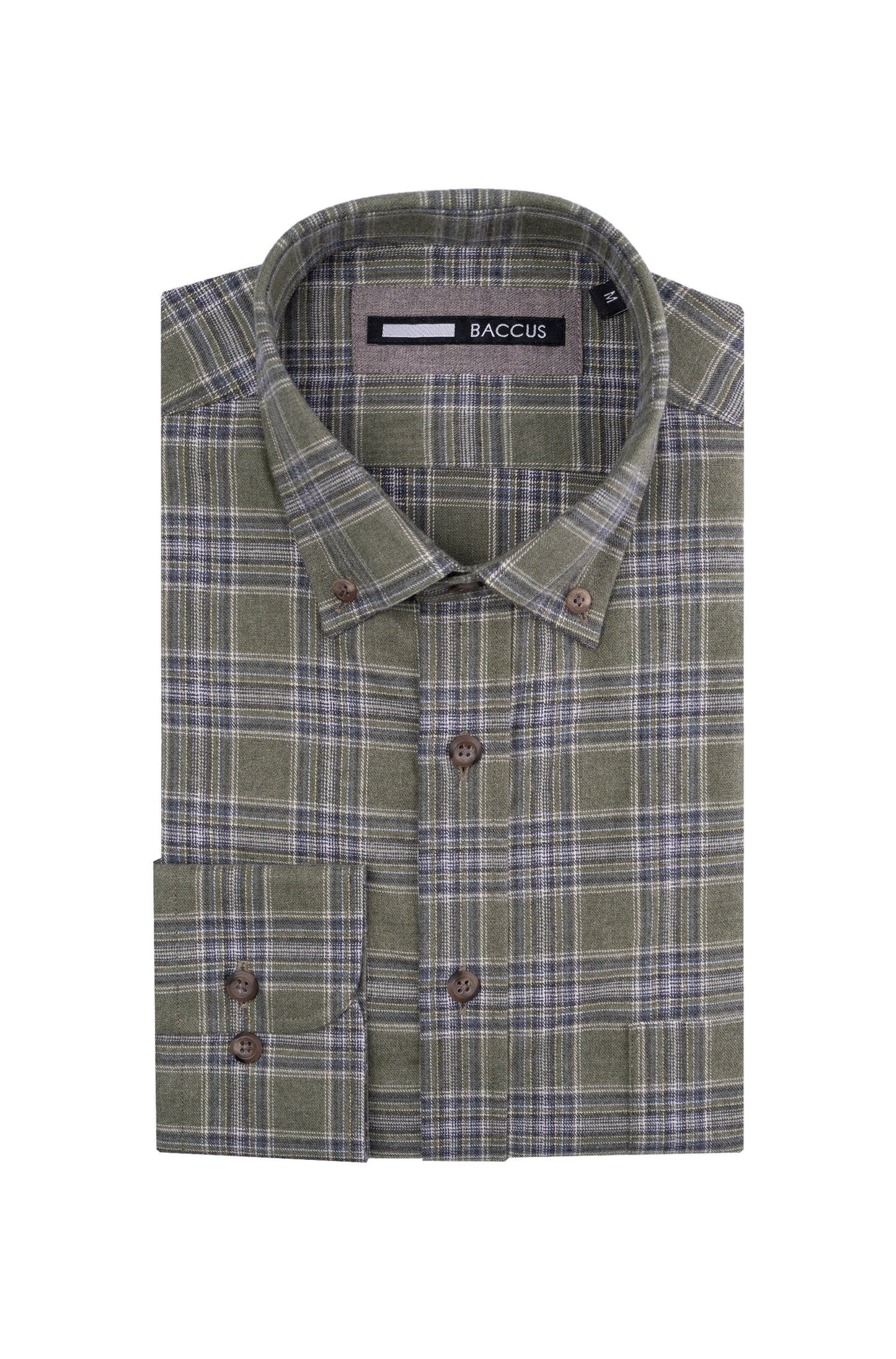 Camisa xadrez masculina - Verde