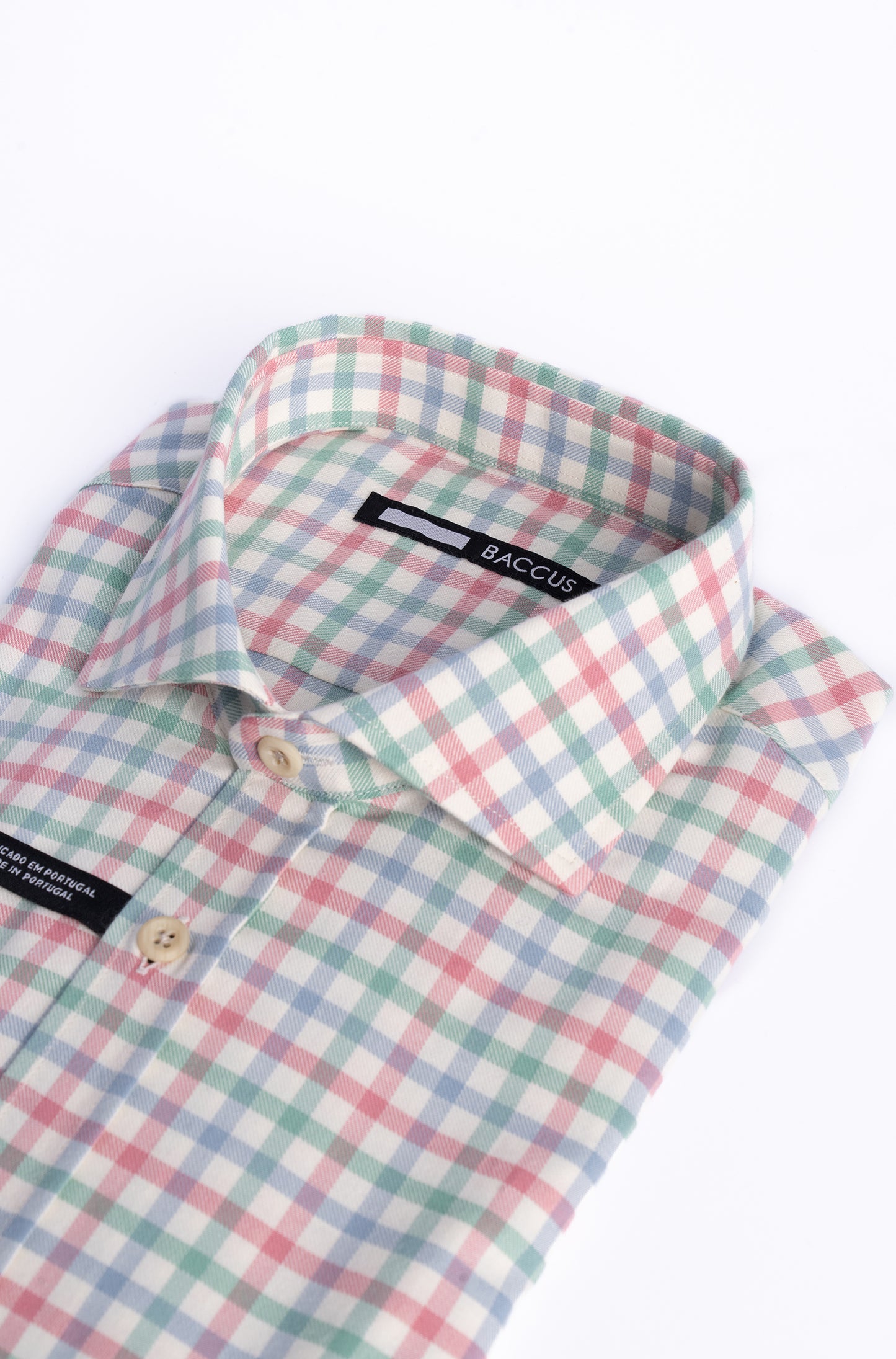 Men's plaid shirt - Green