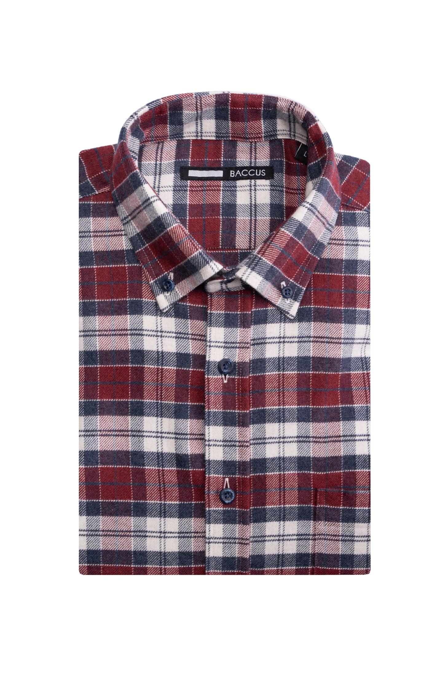 Camisa xadrez masculina - Vermelho