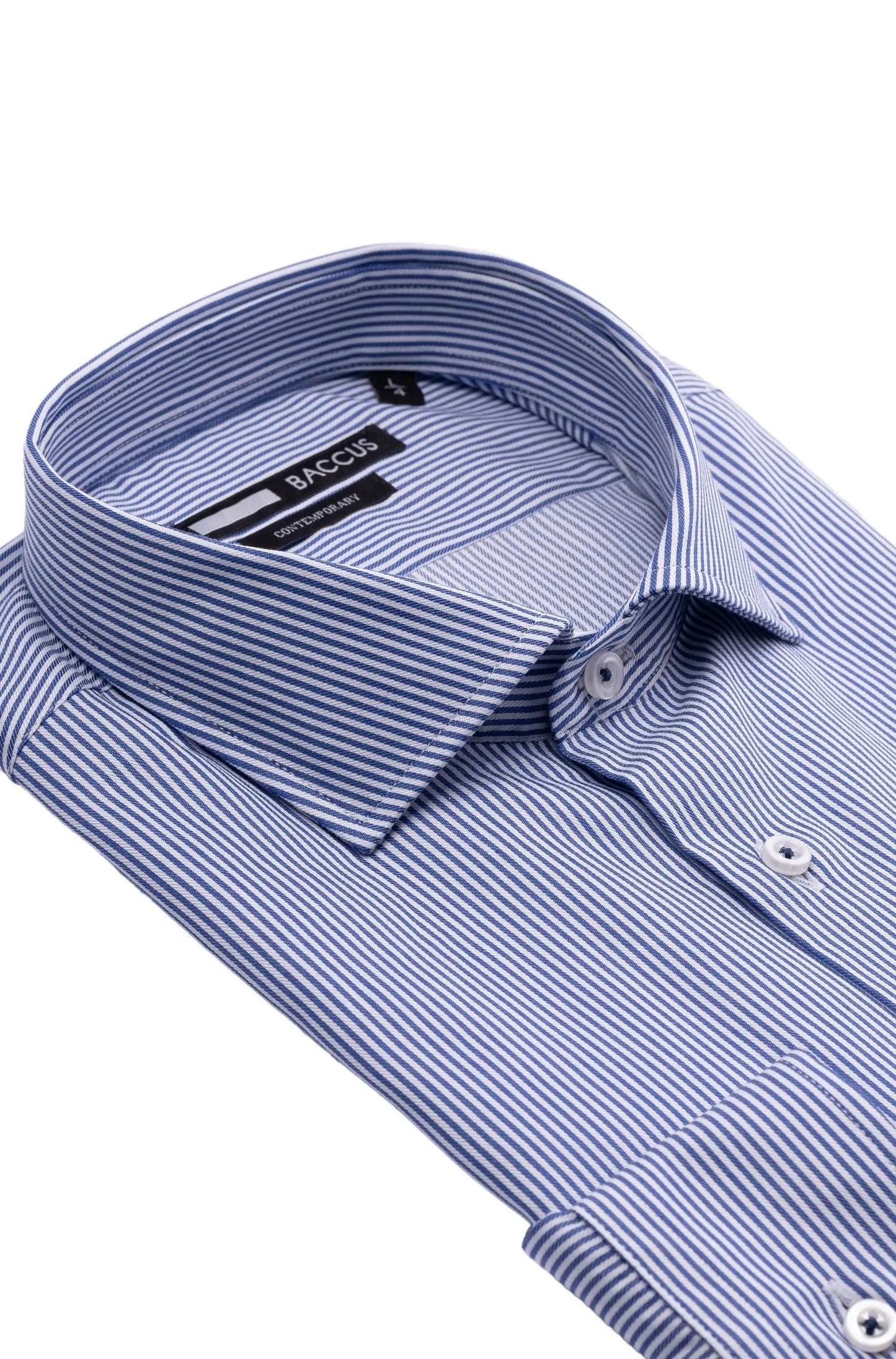 Men's striped shirt - Blue
