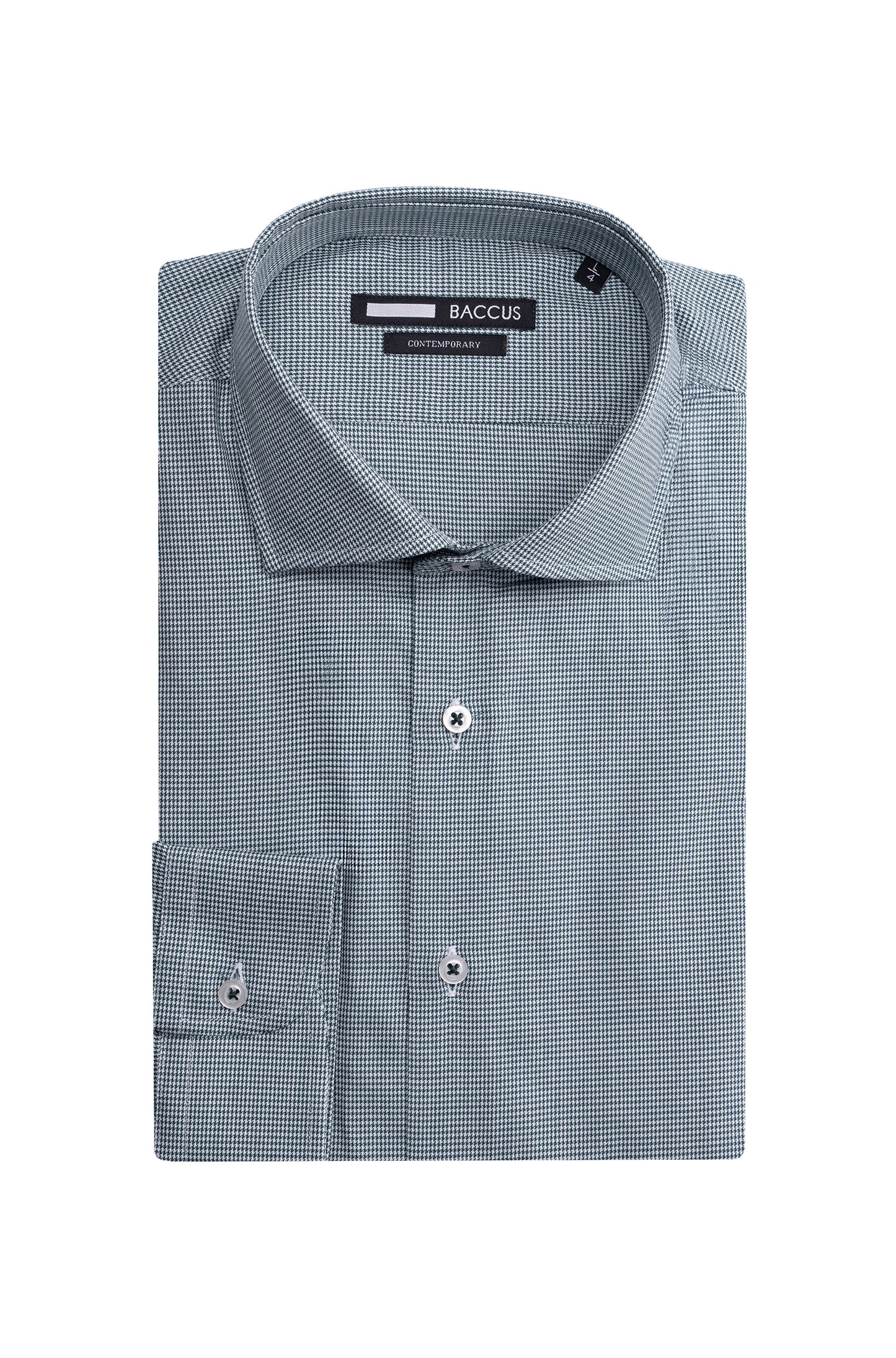Camisa de homem com risca - Verde