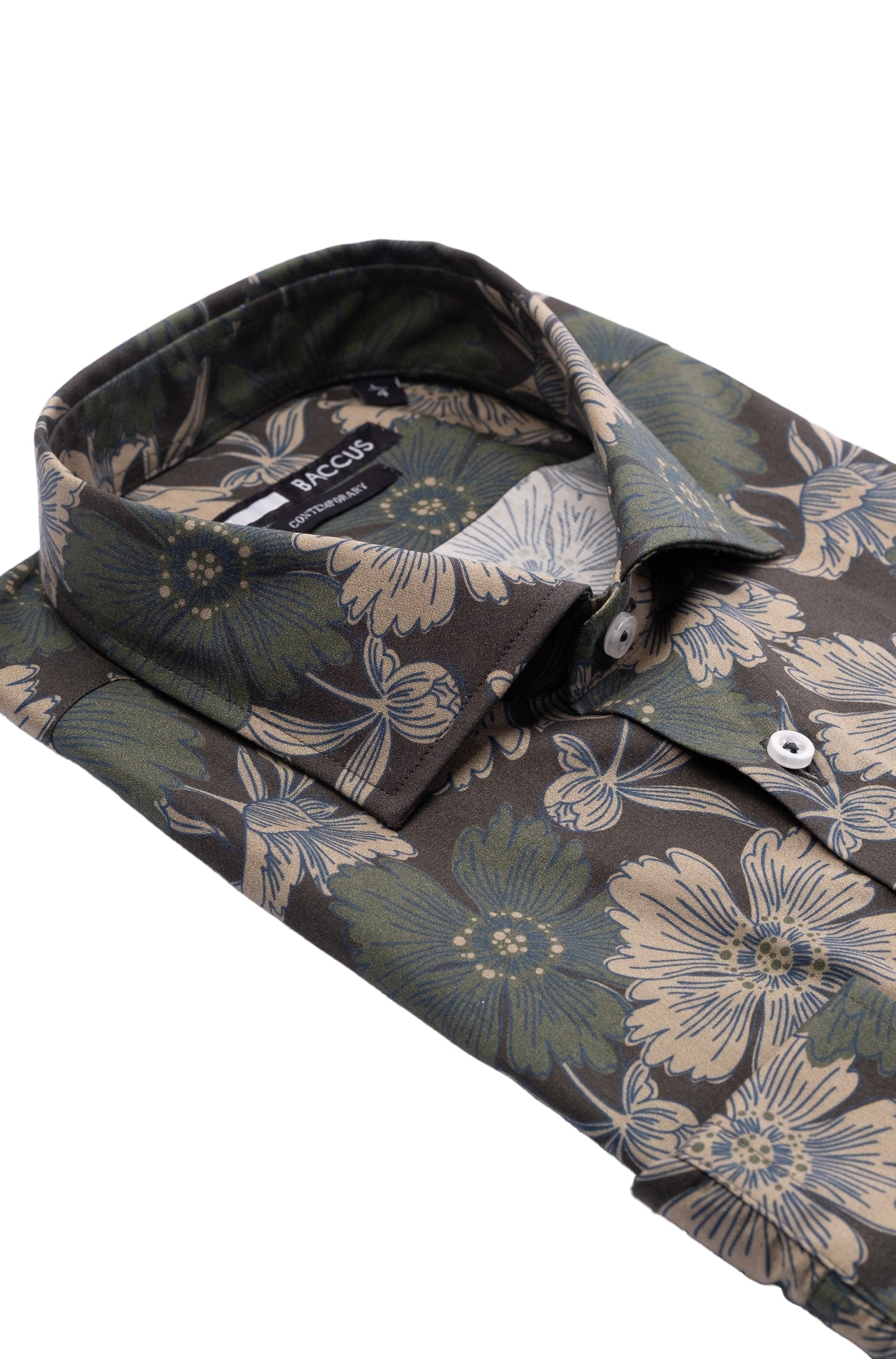 Camisa Baccus estampada - Verde