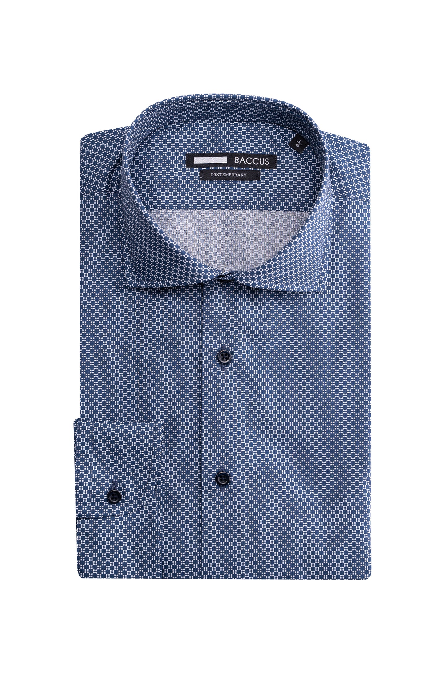 Camisa Baccus estampada - Marinho