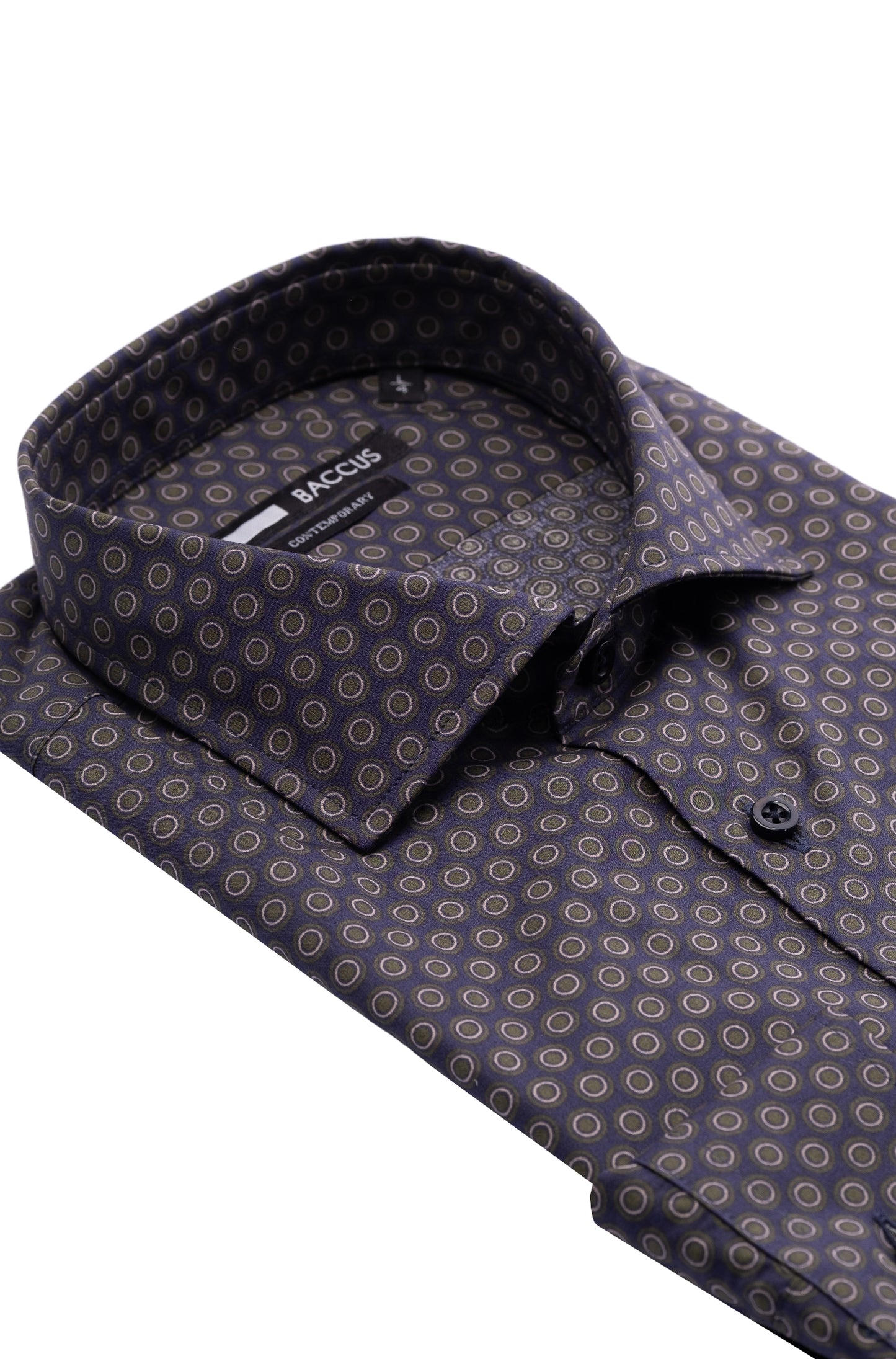 Baccus Printed Shirt - Green