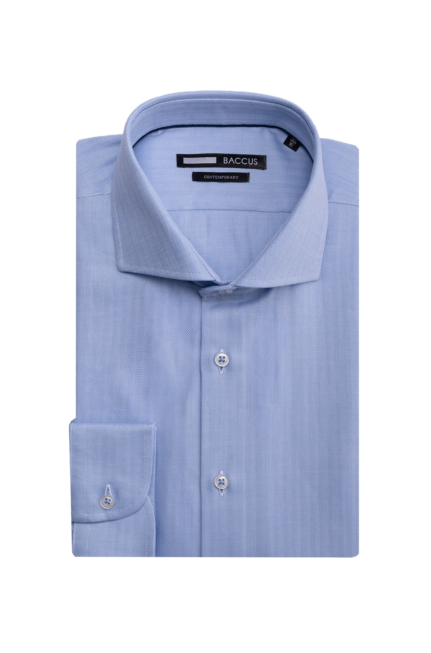 Camisa lisa para homem - Azul