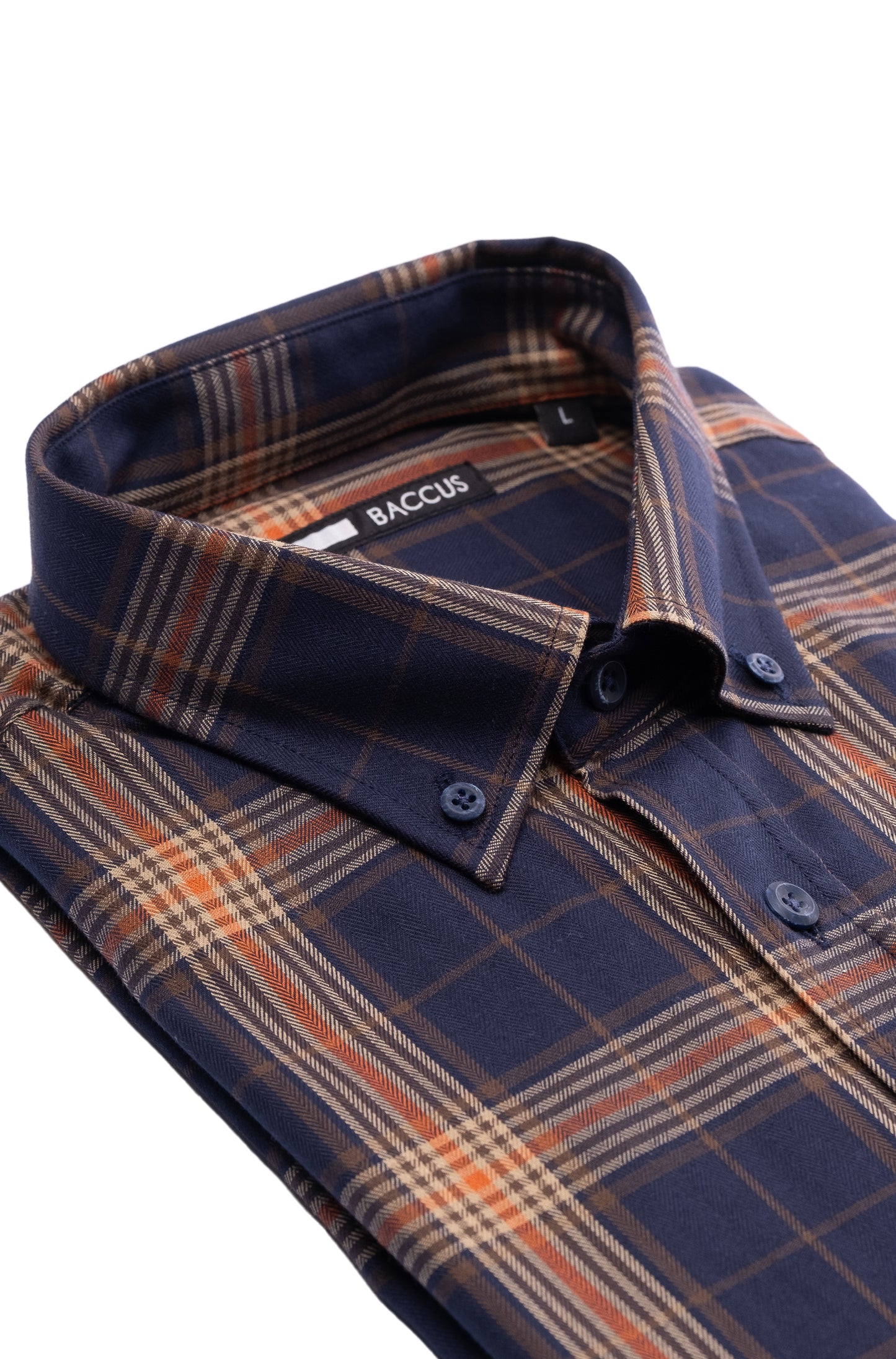 Camisa xadrez masculina - Azul