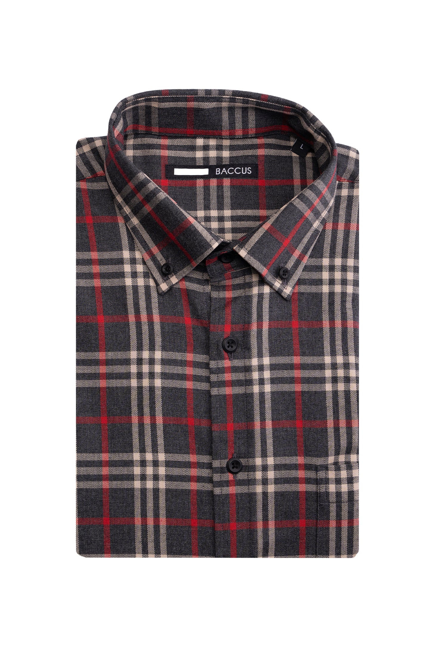 Camisa xadrez masculina - Vermelho