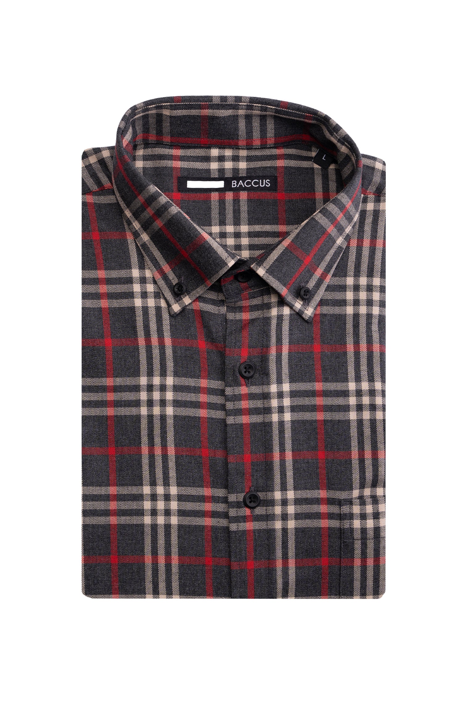 Camisa xadrez masculina - Vermelho