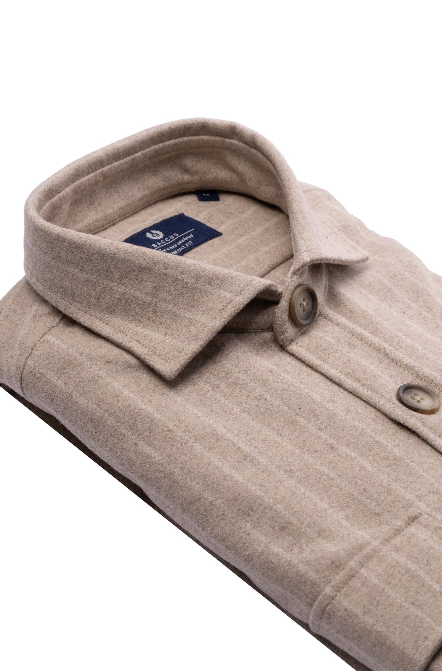 Overshirt risca premium - Bege