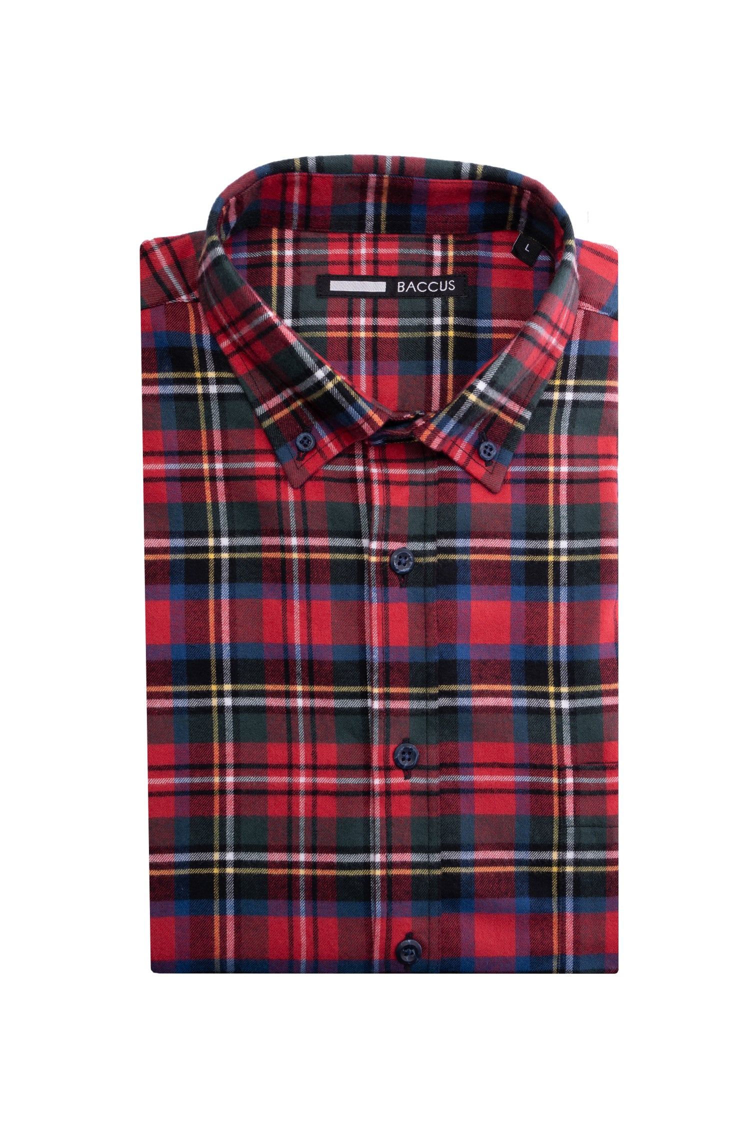 Camisa xadrez masculina - Vermelho