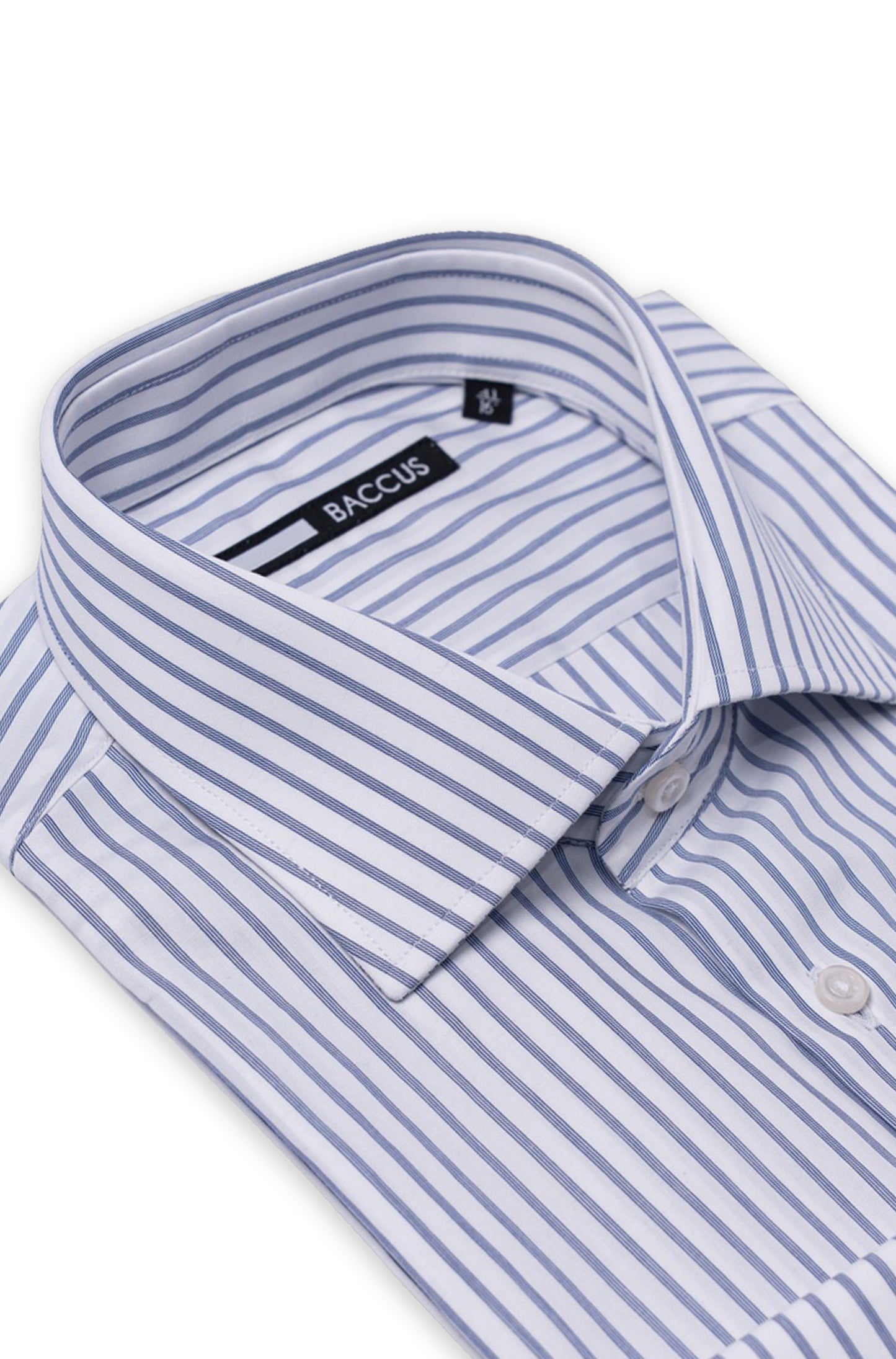 Camisa Baccus com risca - Azul