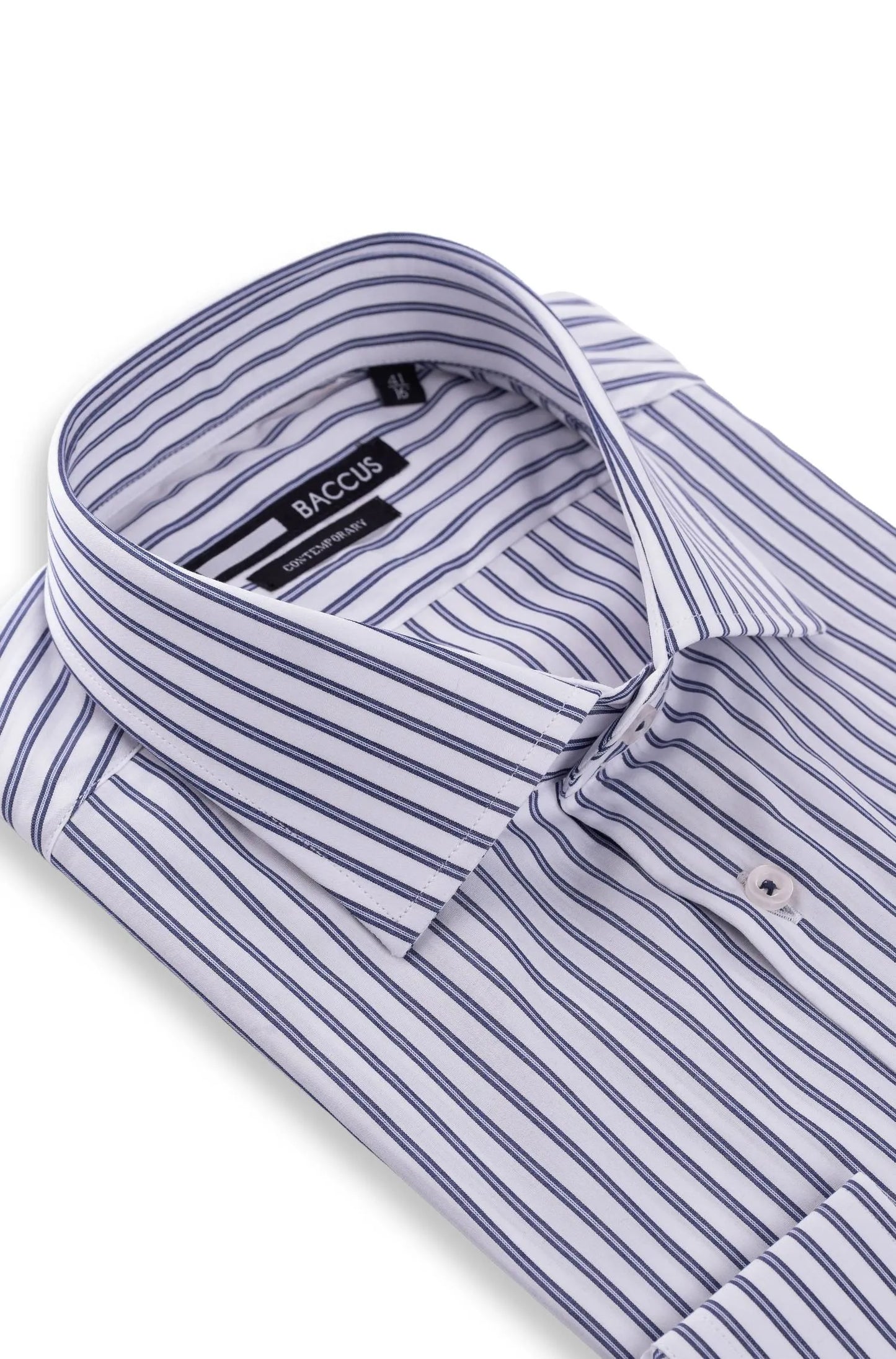 Camisa Baccus com risca - Azul