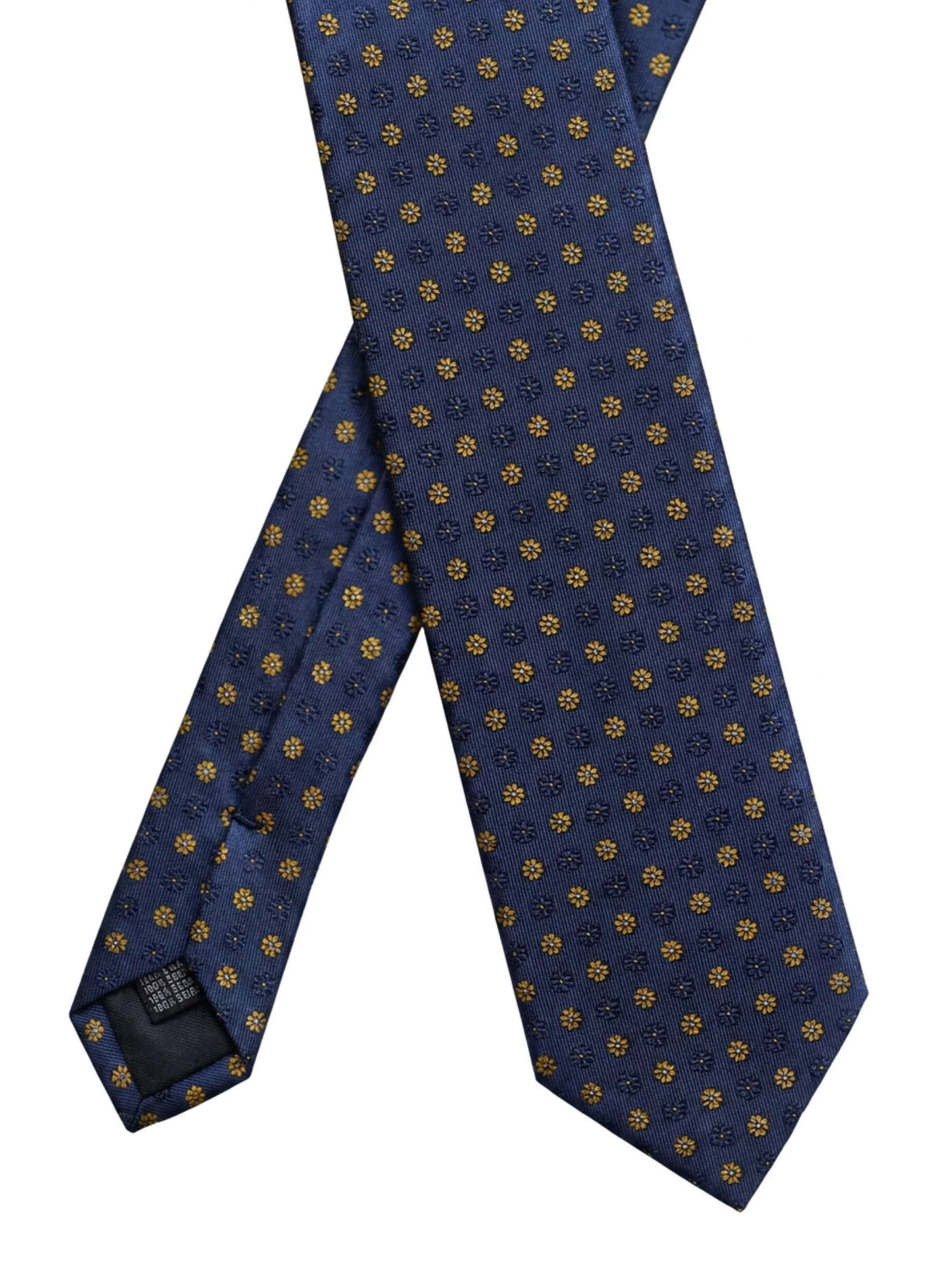 Floral pattern tie