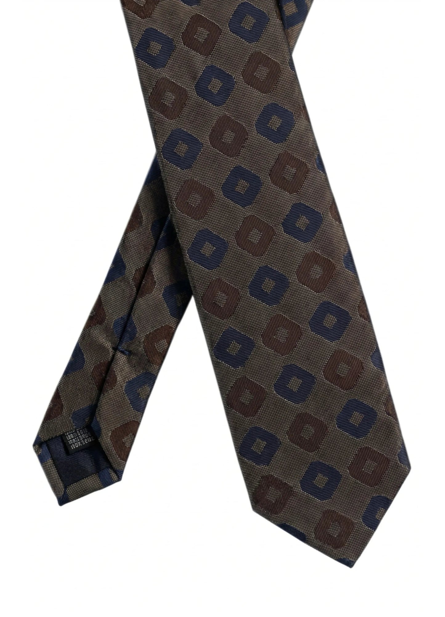 Geometric Silk Tie