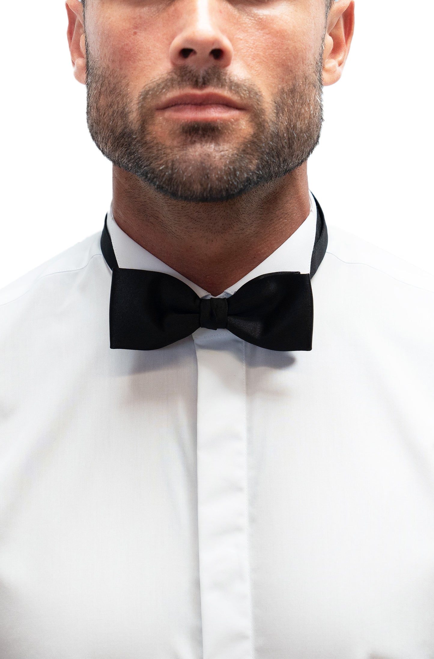 Silk Bow Tie - Black