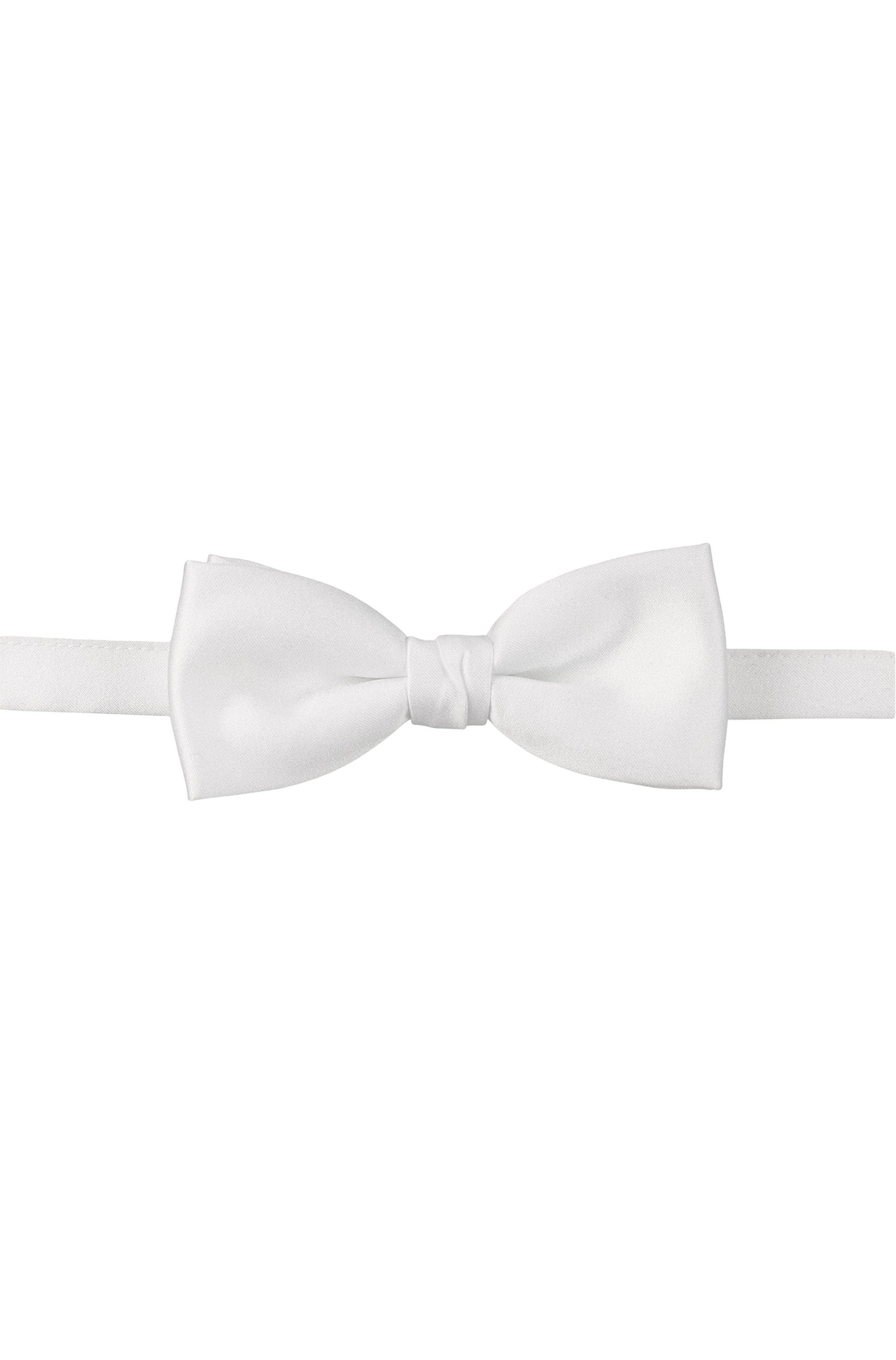 Silk Bow Tie - White