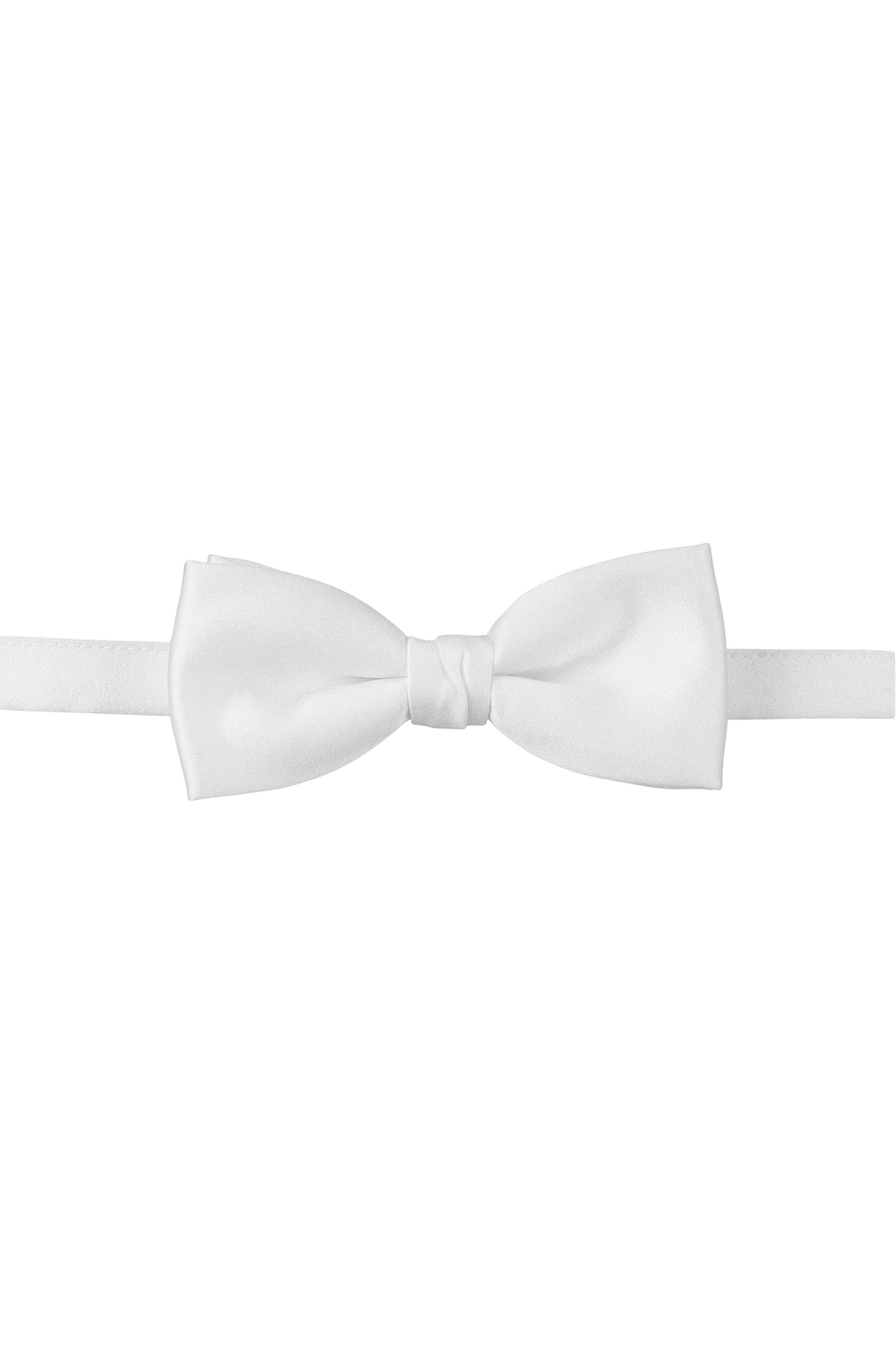 Silk Bow Tie - White