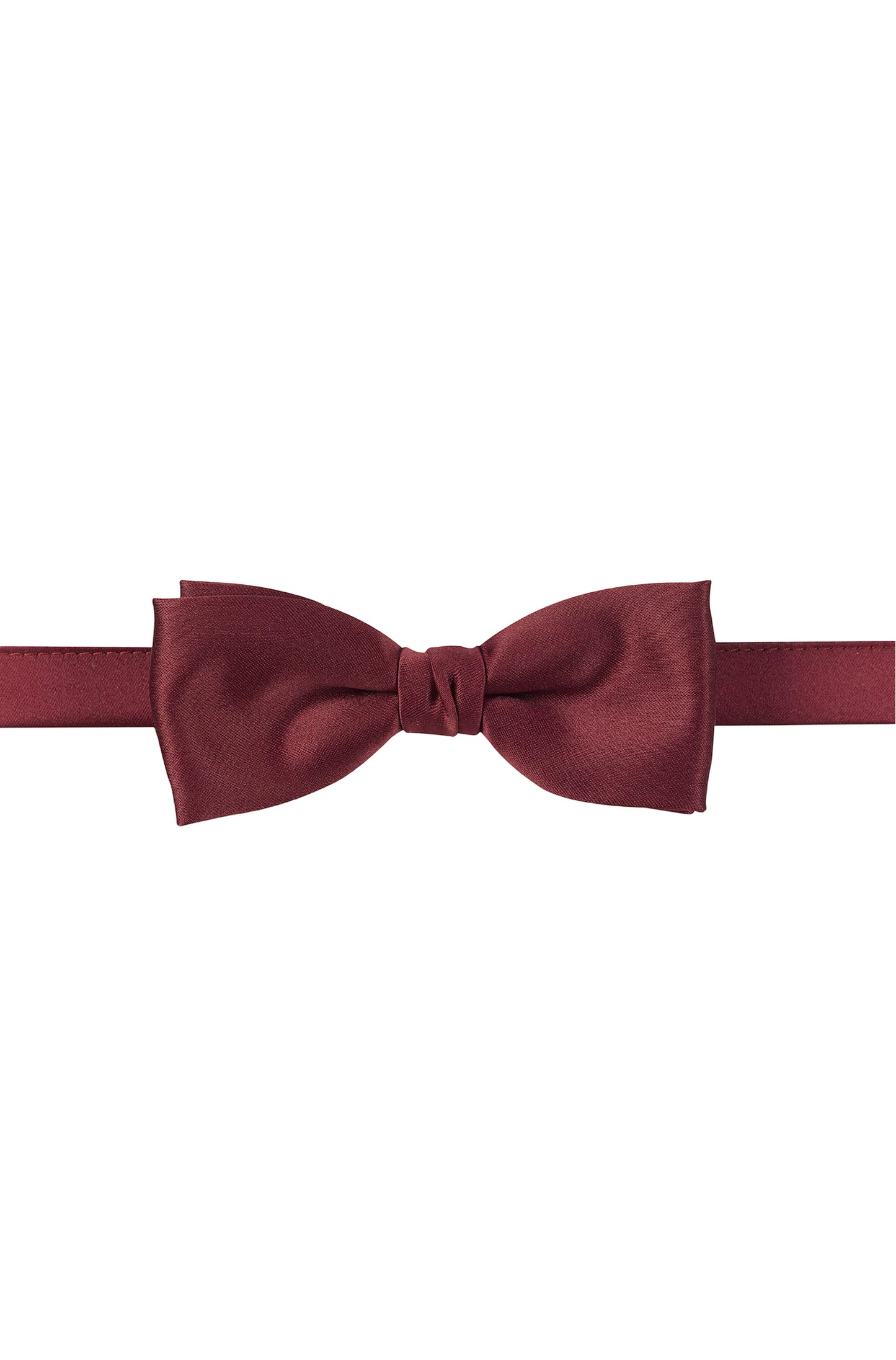Silk Bow Tie - Bordeaux