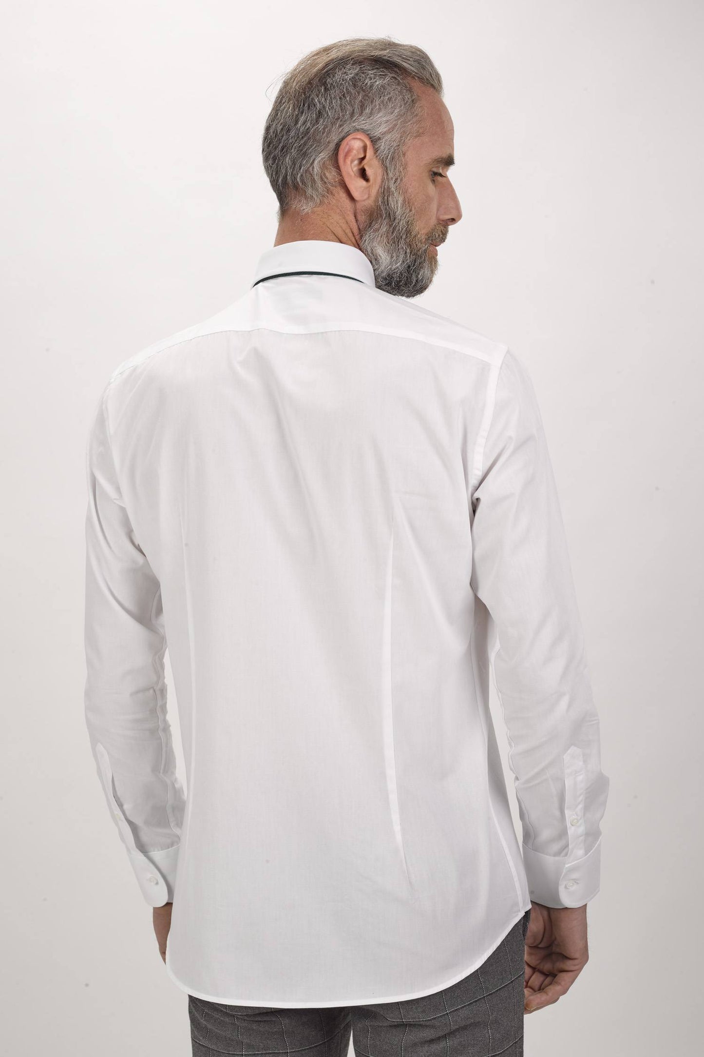 Contemporary fit shirt - White