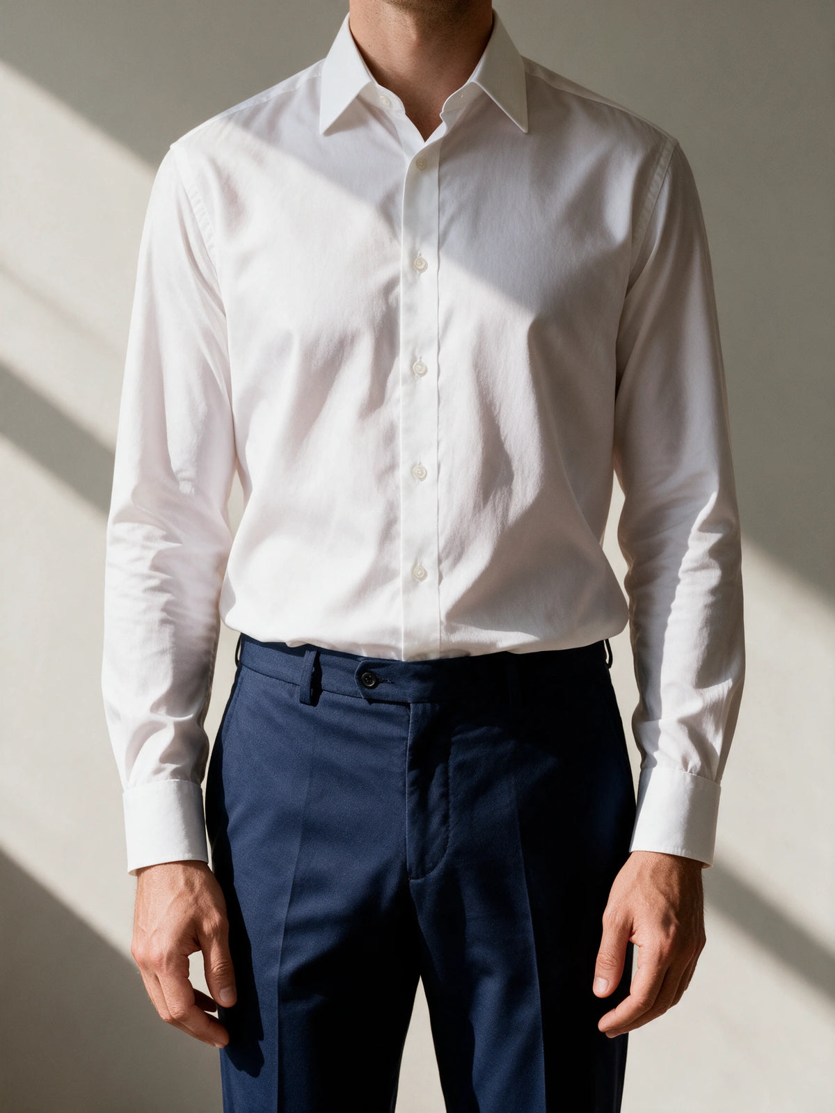 Camisa fit regular - Branco
