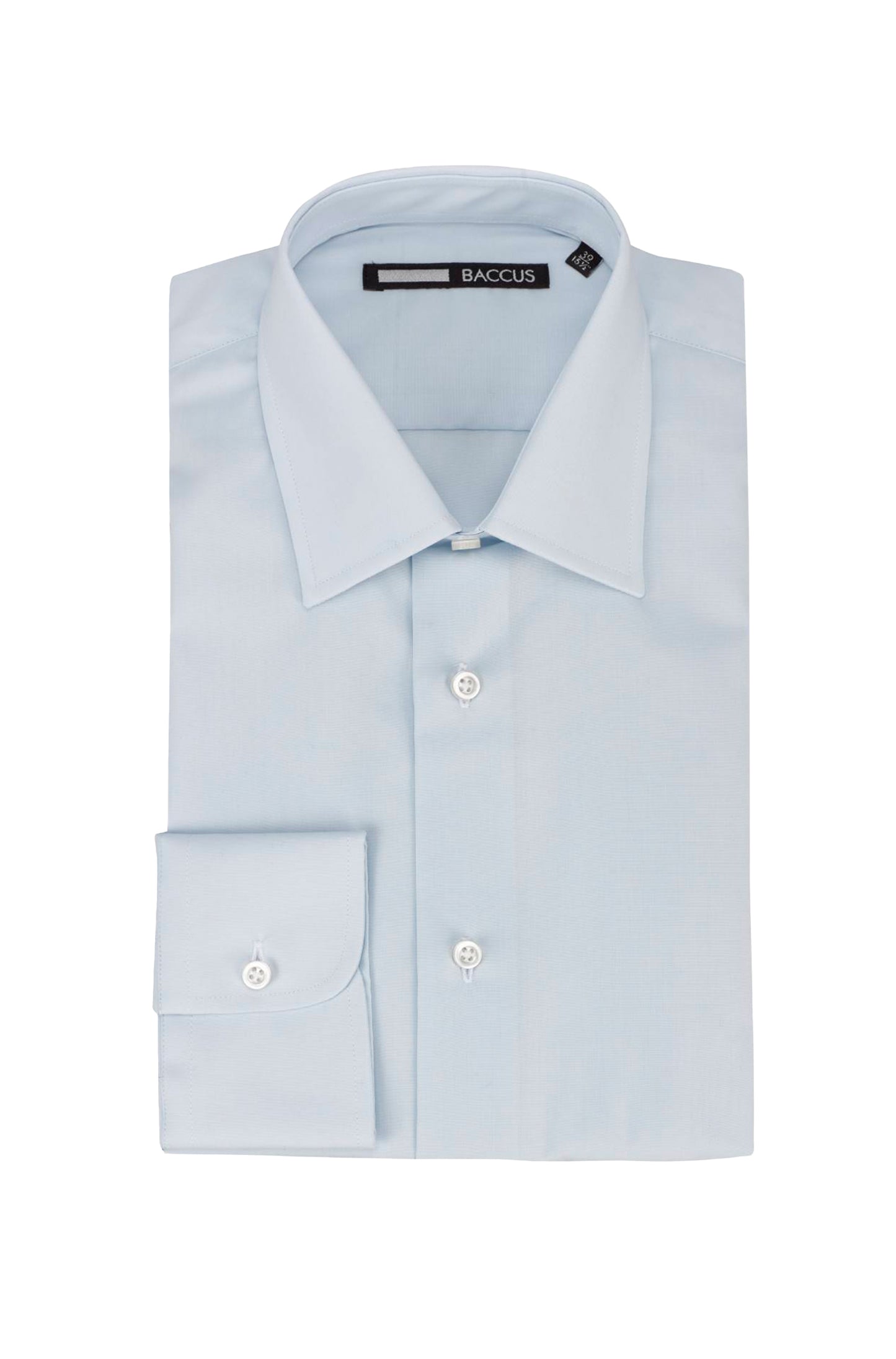 Camisa regular com bolso - Azul