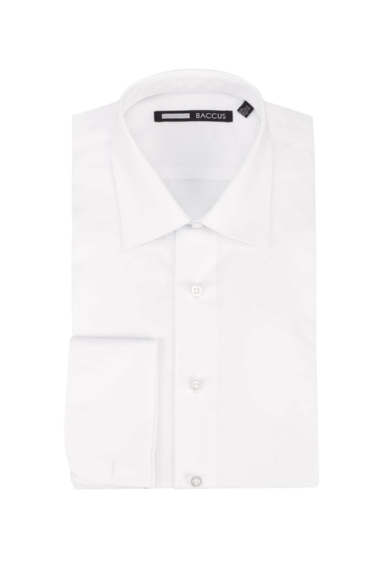 Double Cuff Shirt - White