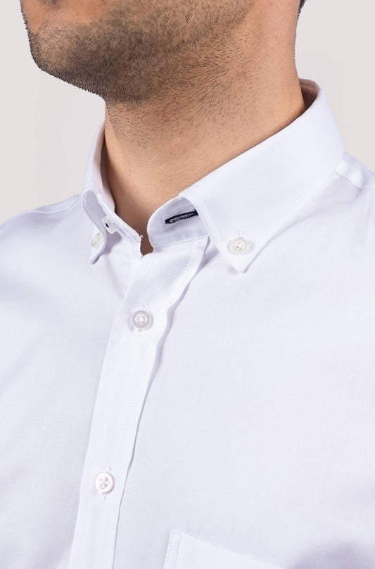 Camisa Oxford - Branco