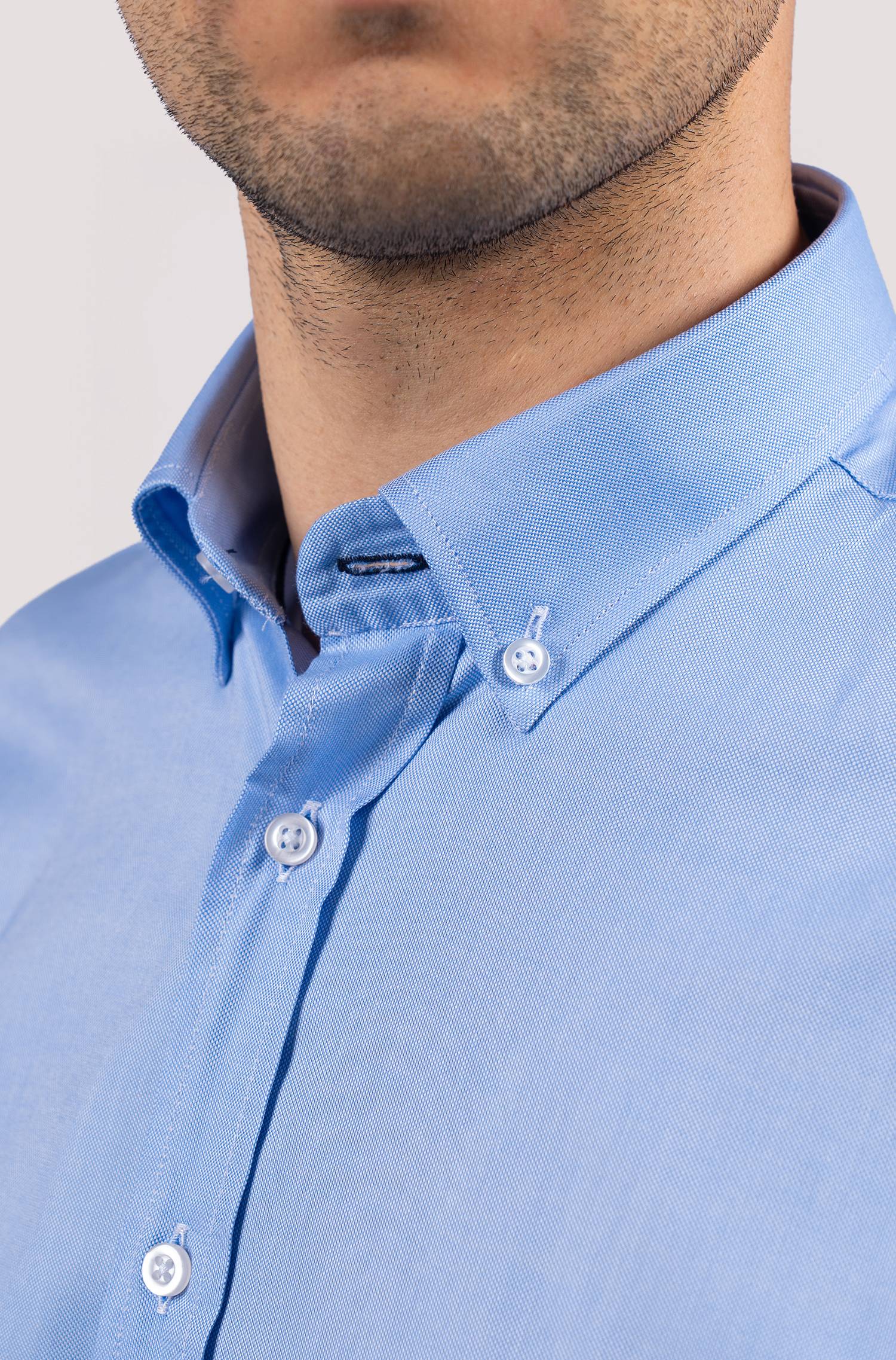 Camisa Oxford - Azul