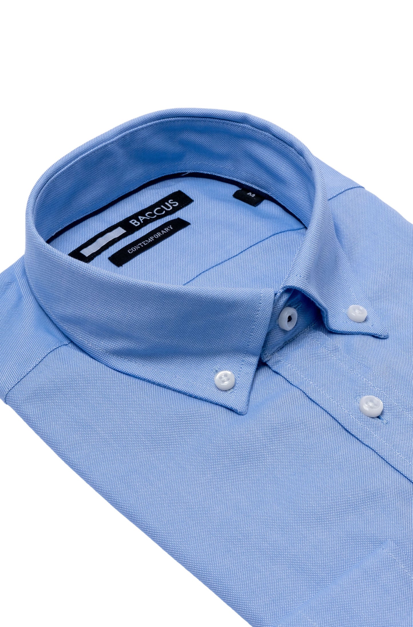 Camisa oxford regular - Azul