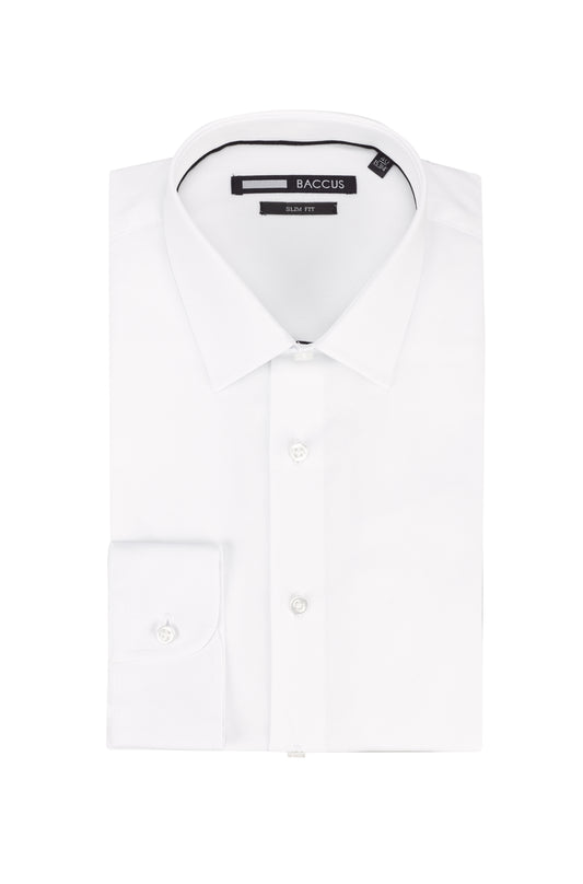 Camisa slim fit - Branco